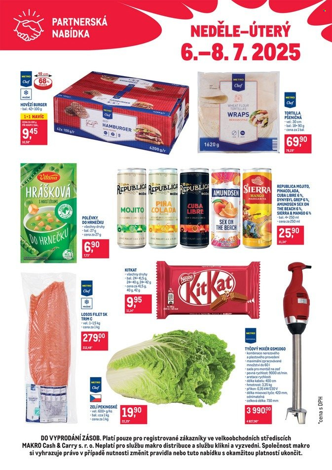 Leták MAKRO - 6.7.2025 - 8.7.2025. Strana 1