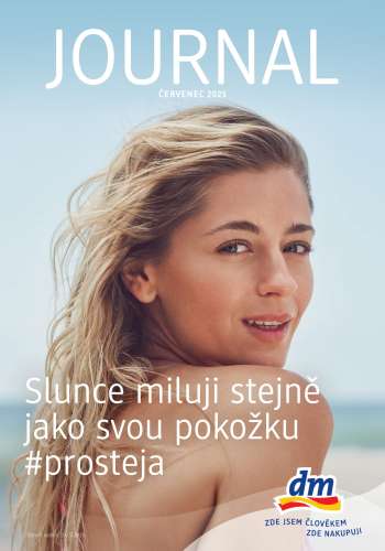 Leták dm drogerie - 3.7.2025 - 30.7.2025.