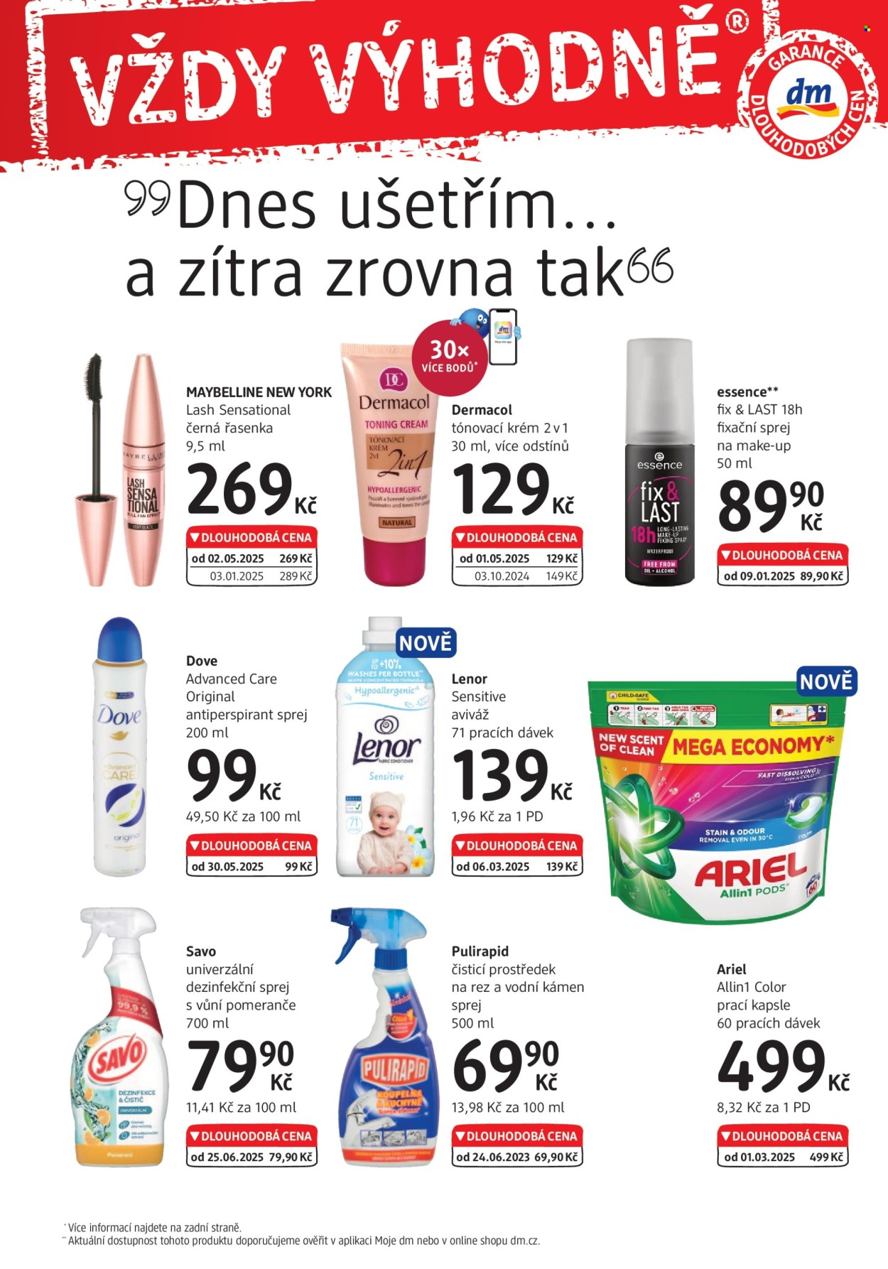 Leták dm drogerie - 3.7.2025 - 30.7.2025. Strana 18