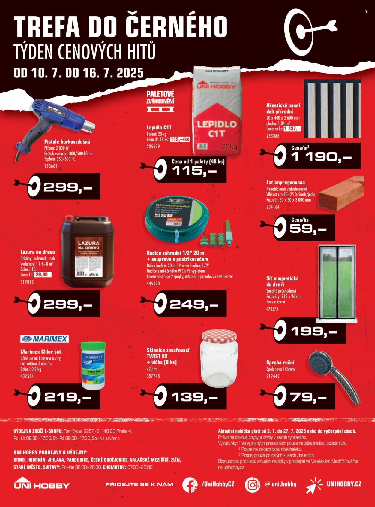 Leták UNI HOBBY - 3.7.2025 - 27.7.2025. Strana 32