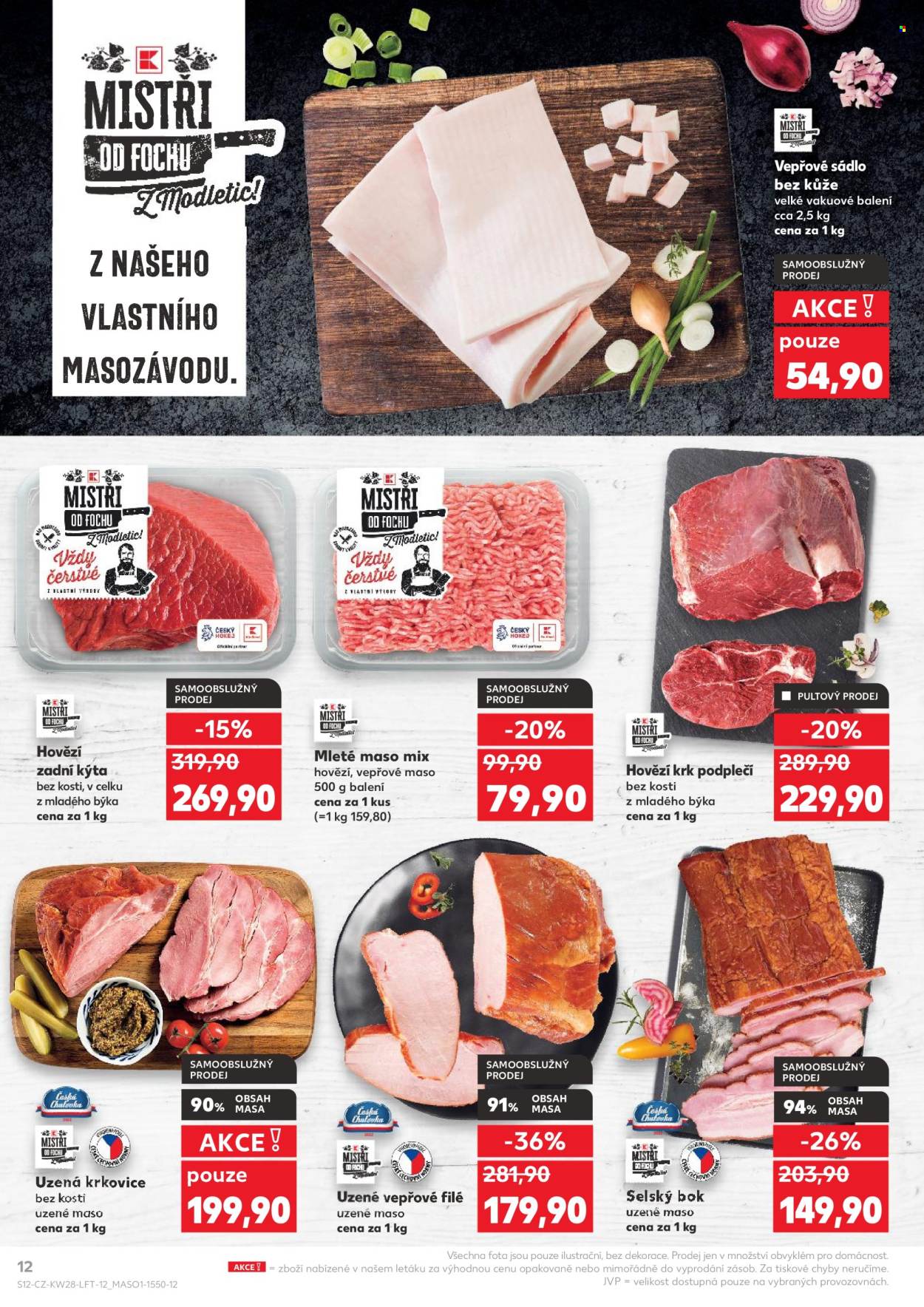 Leták Kaufland - 9.7.2025 - 15.7.2025. Strana 12