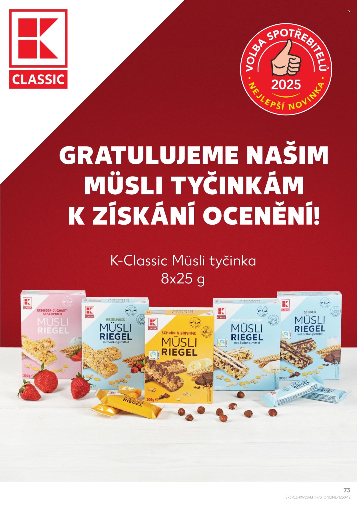 Leták Kaufland - 9.7.2025 - 15.7.2025. Strana 73