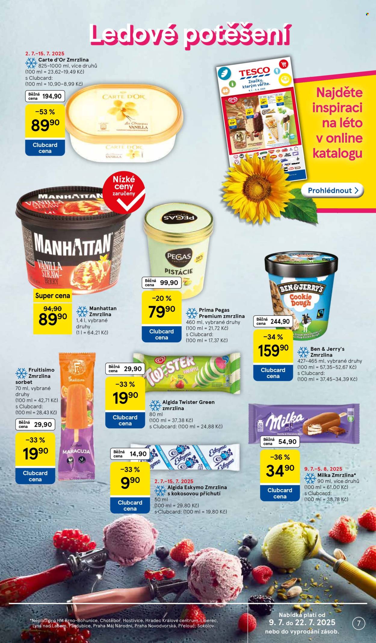 Leták TESCO - 9.7.2025 - 15.7.2025. Strana 7