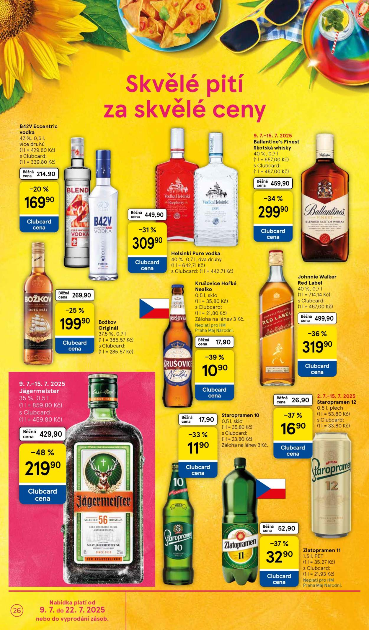 Leták TESCO - 9.7.2025 - 15.7.2025. Strana 26