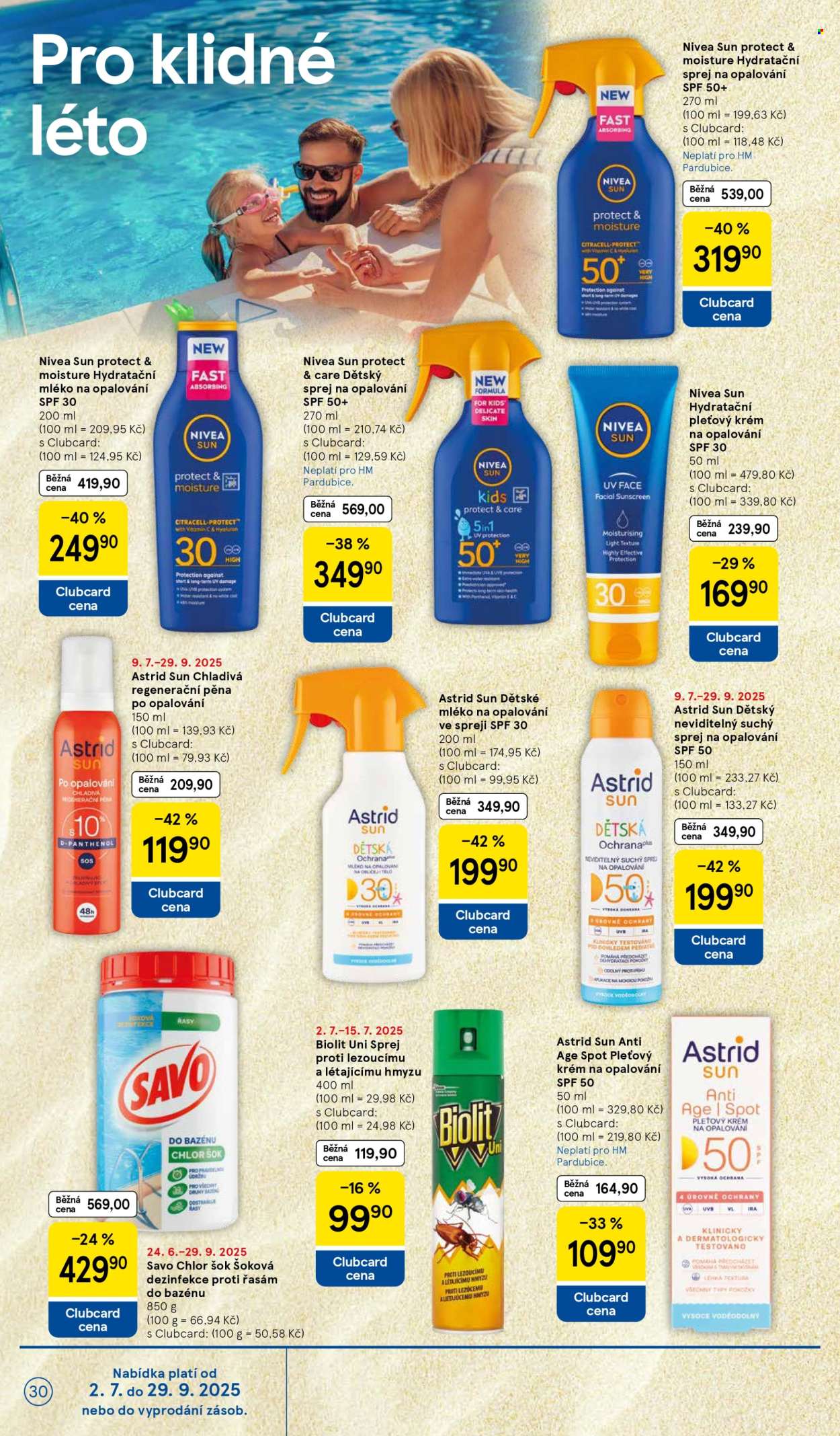 Leták TESCO - 9.7.2025 - 15.7.2025. Strana 30