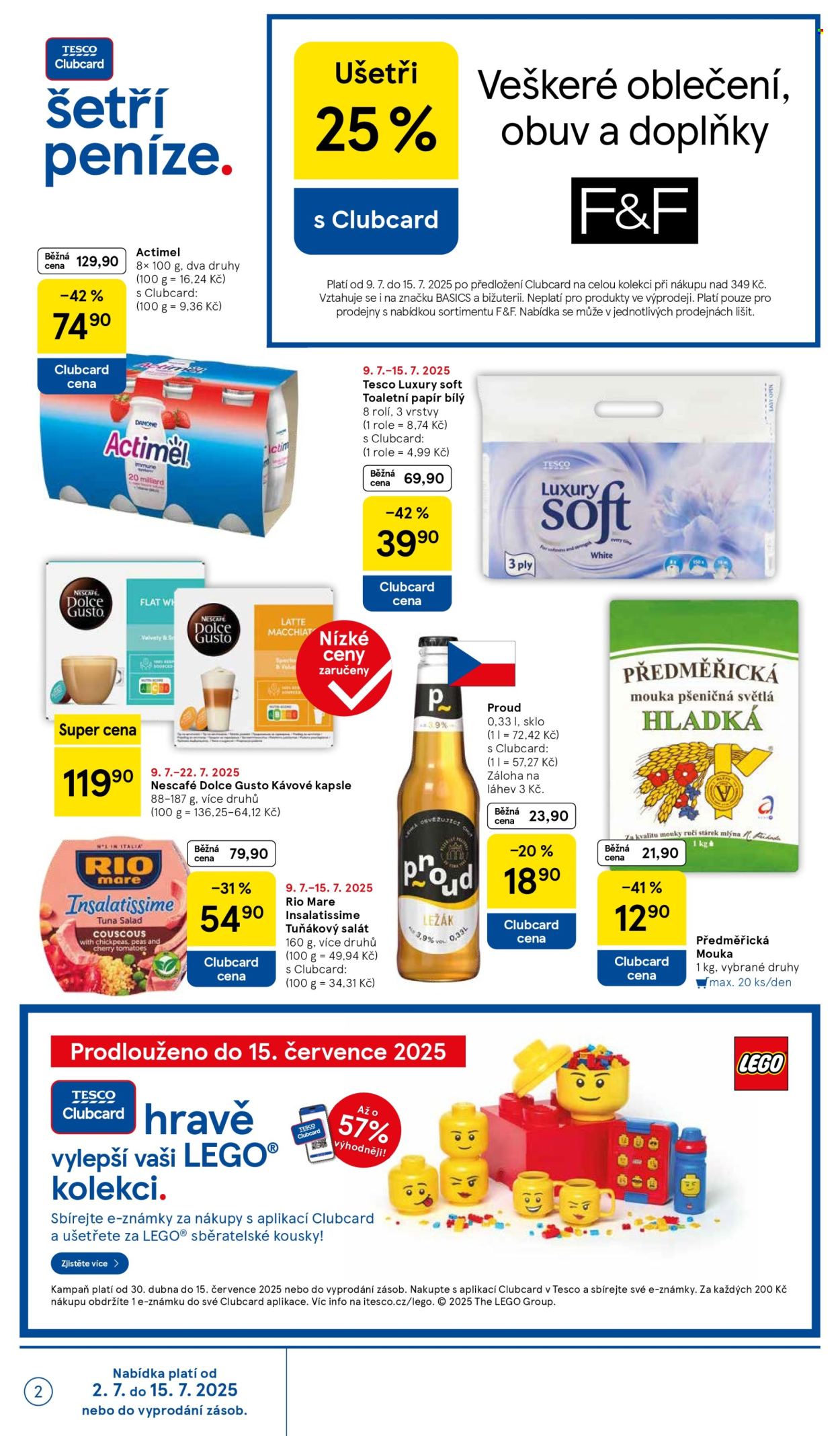 Leták TESCO supermarket - 9.7.2025 - 15.7.2025. Strana 2
