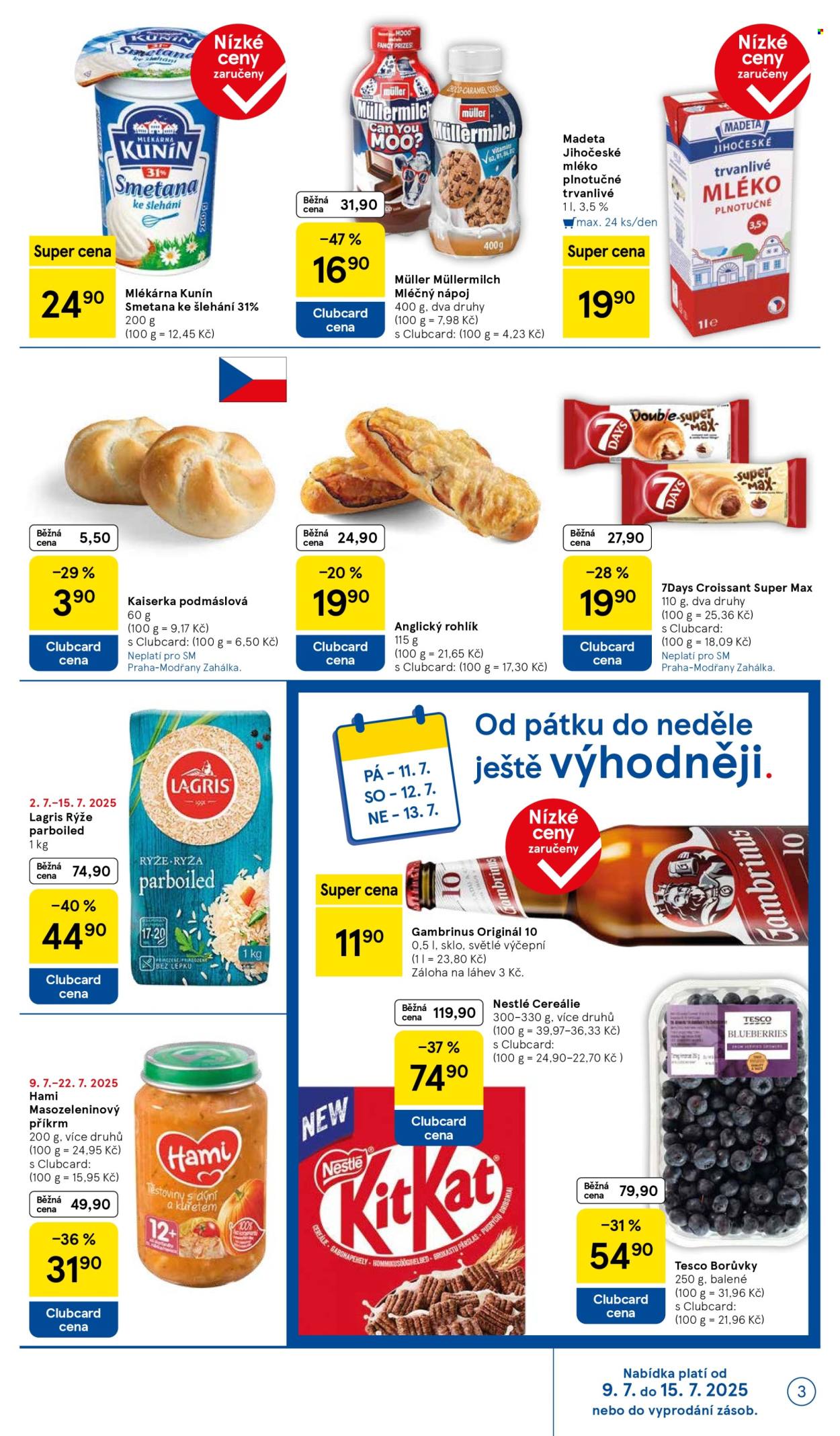 Leták TESCO supermarket - 9.7.2025 - 15.7.2025. Strana 3