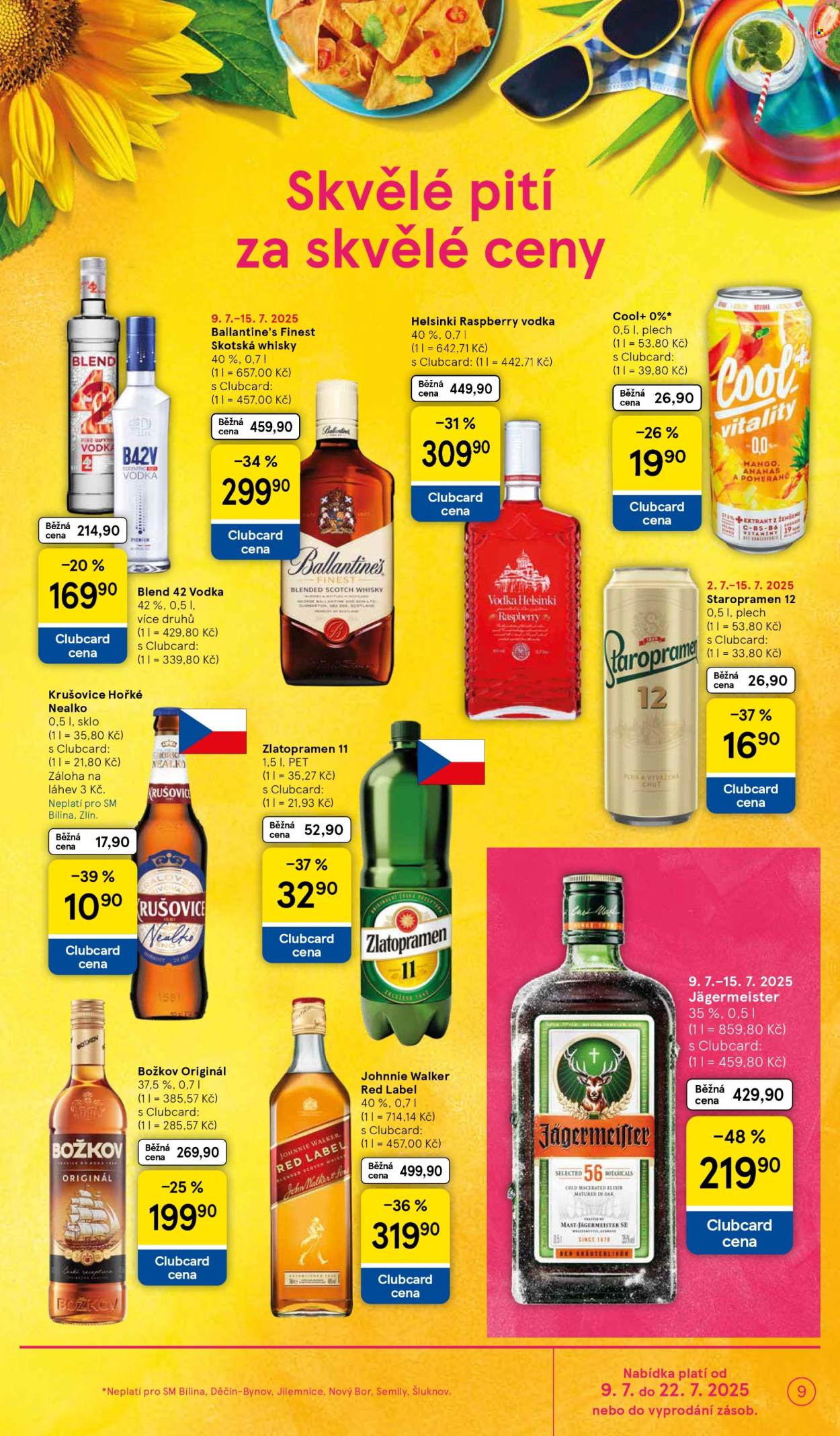 Leták TESCO supermarket - 9.7.2025 - 15.7.2025. Strana 9