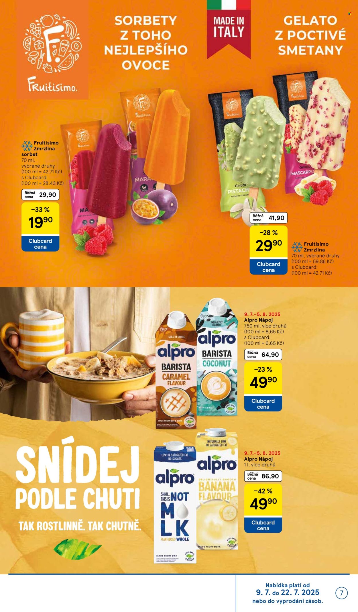 Leták TESCO hypermarket - 9.7.2025 - 5.8.2025. Strana 7