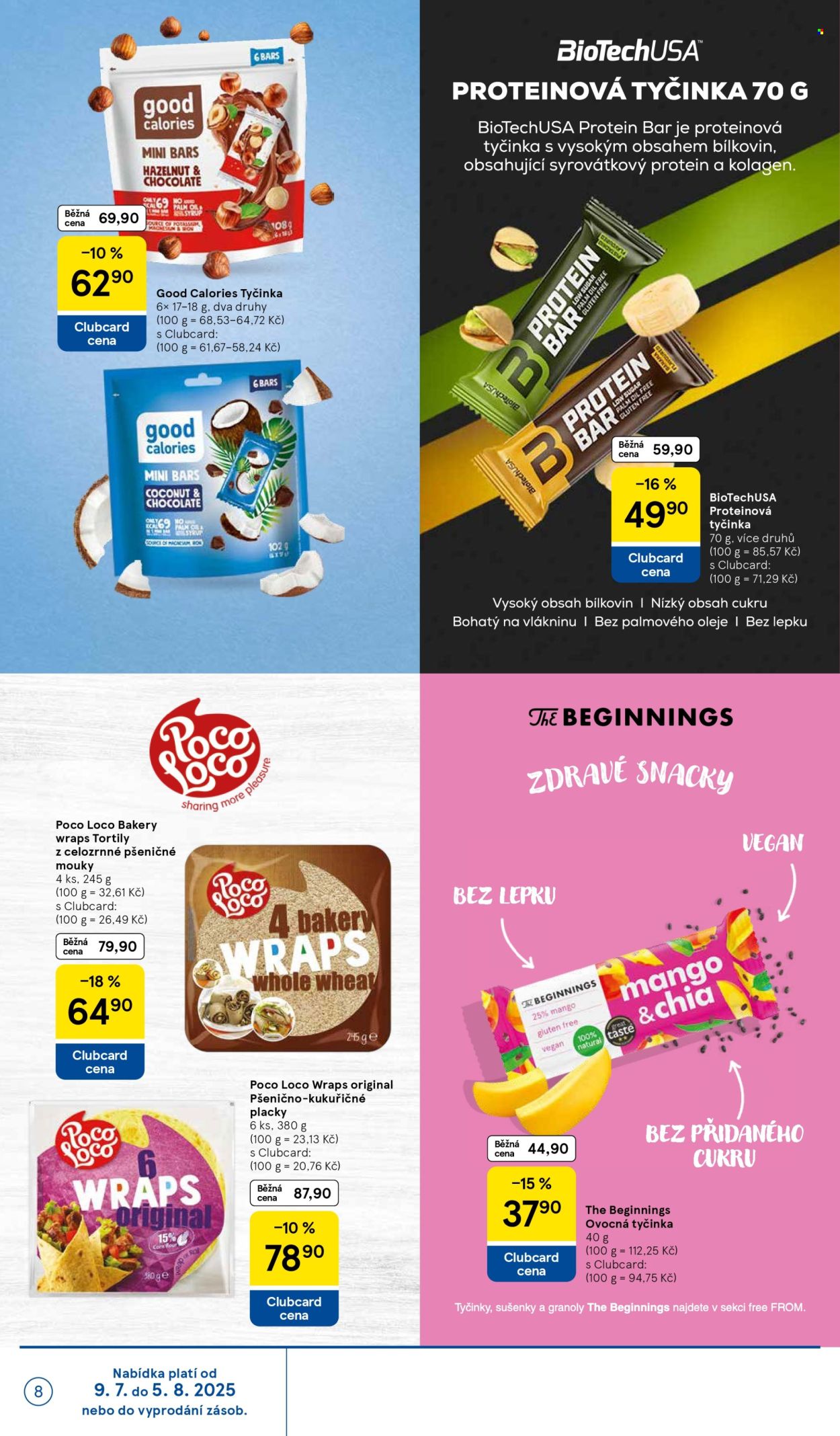 Leták TESCO hypermarket - 9.7.2025 - 5.8.2025. Strana 8