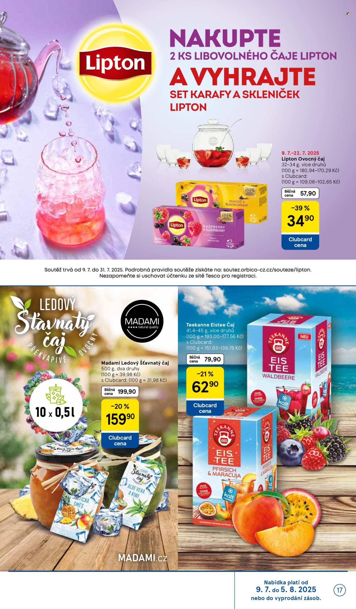 Leták TESCO hypermarket - 9.7.2025 - 5.8.2025. Strana 17