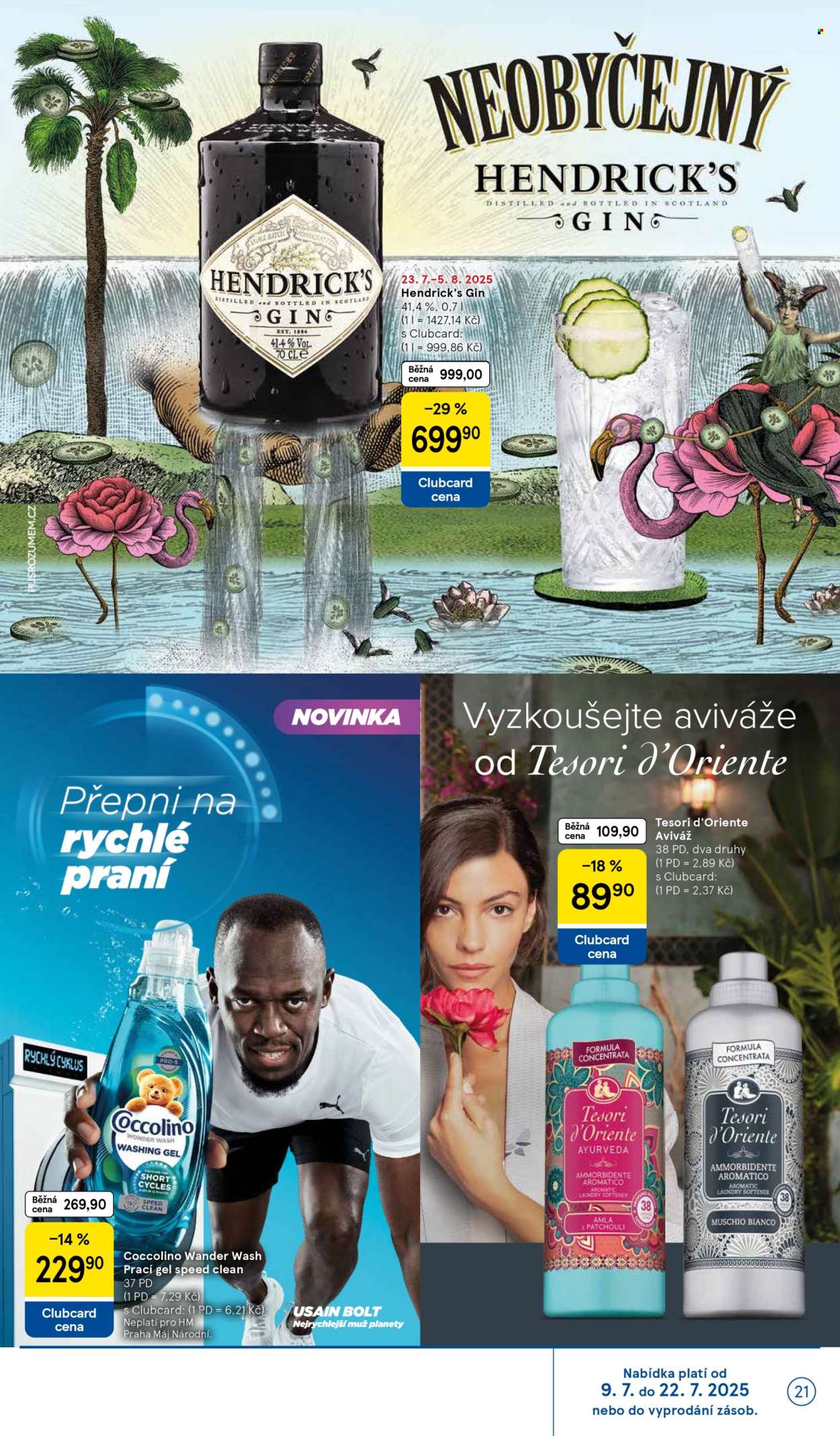 Leták TESCO hypermarket - 9.7.2025 - 5.8.2025. Strana 21