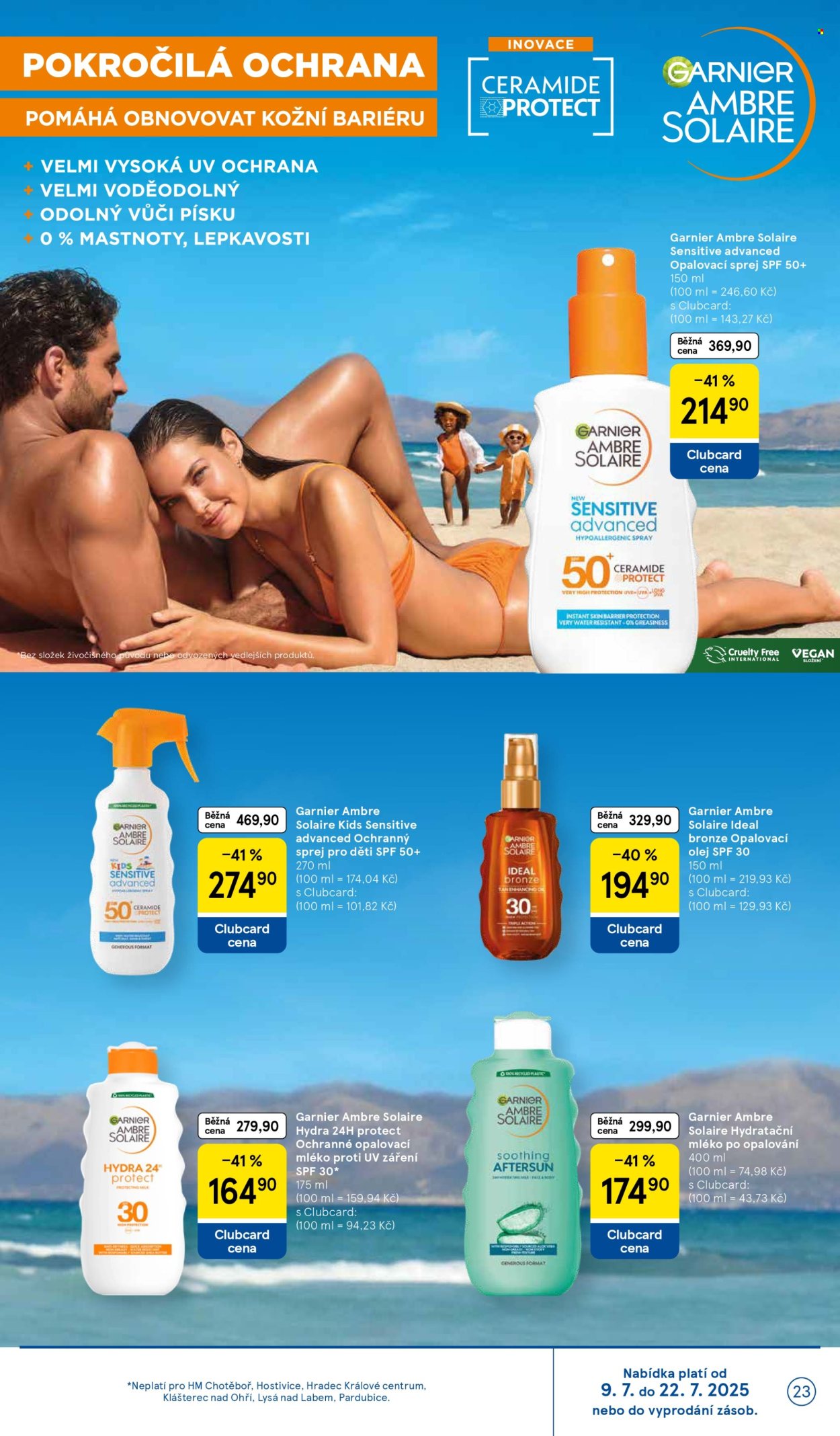 Leták TESCO hypermarket - 9.7.2025 - 5.8.2025. Strana 23