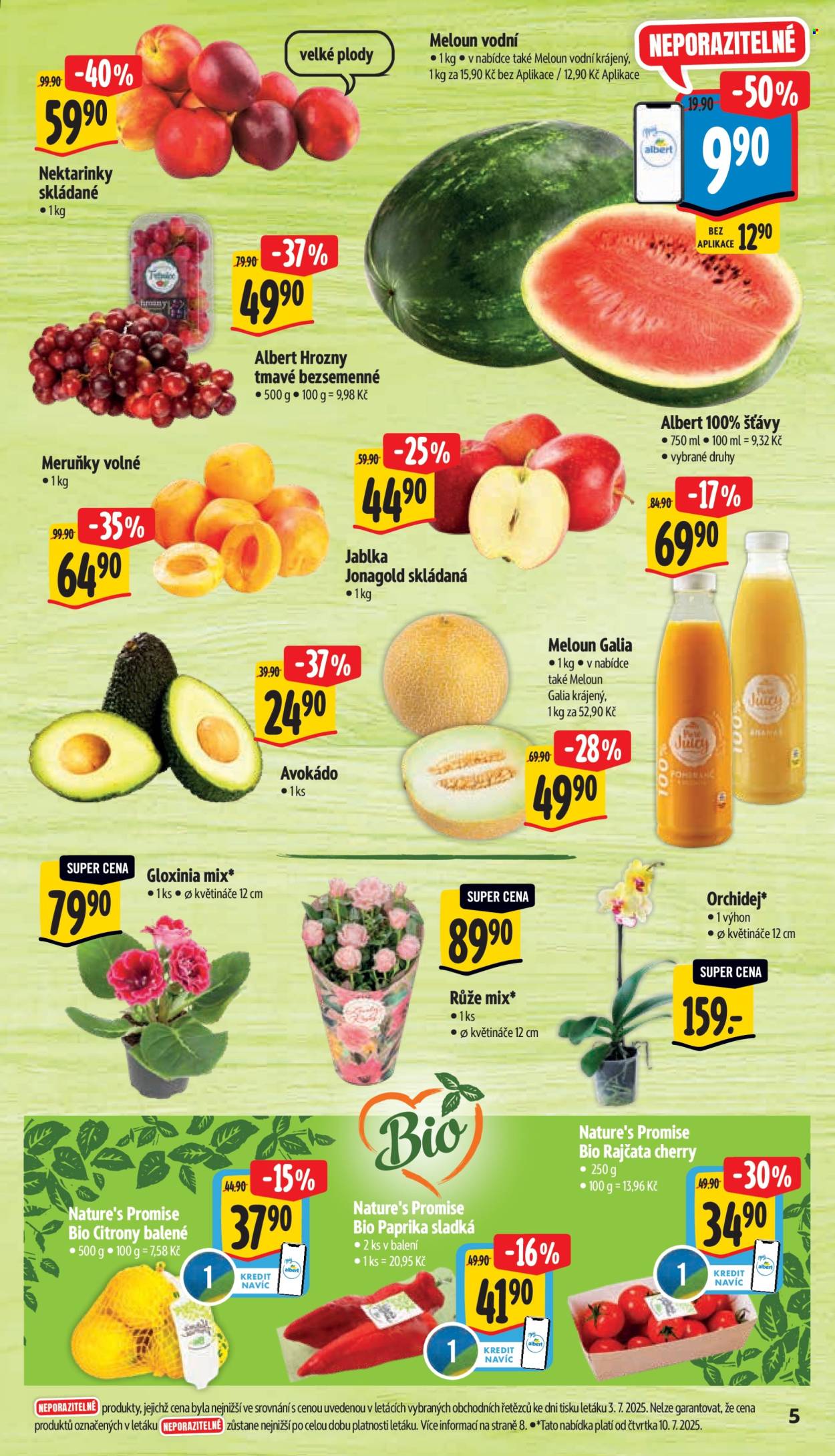 Leták Albert Supermarket - 9.7.2025 - 15.7.2025. Strana 10