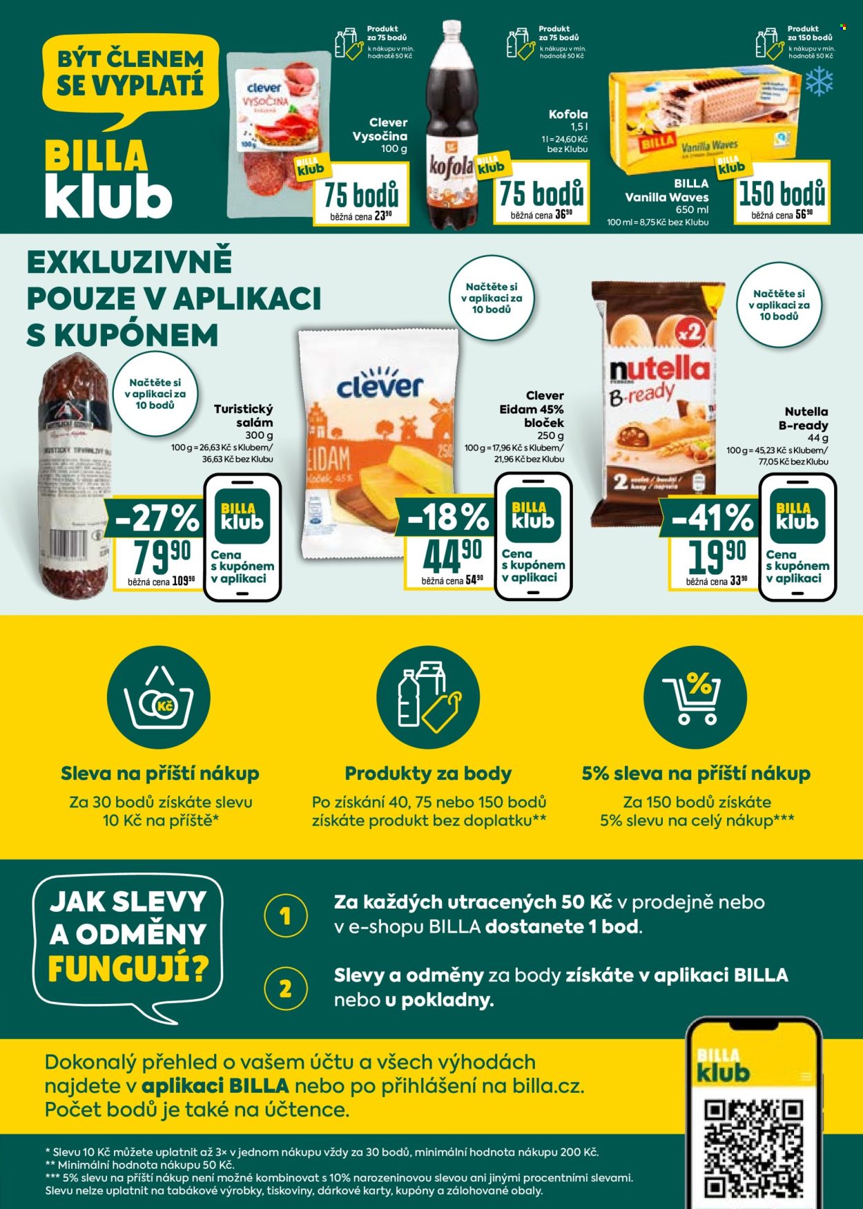 Leták BILLA - 9.7.2025 - 15.7.2025. Strana 34