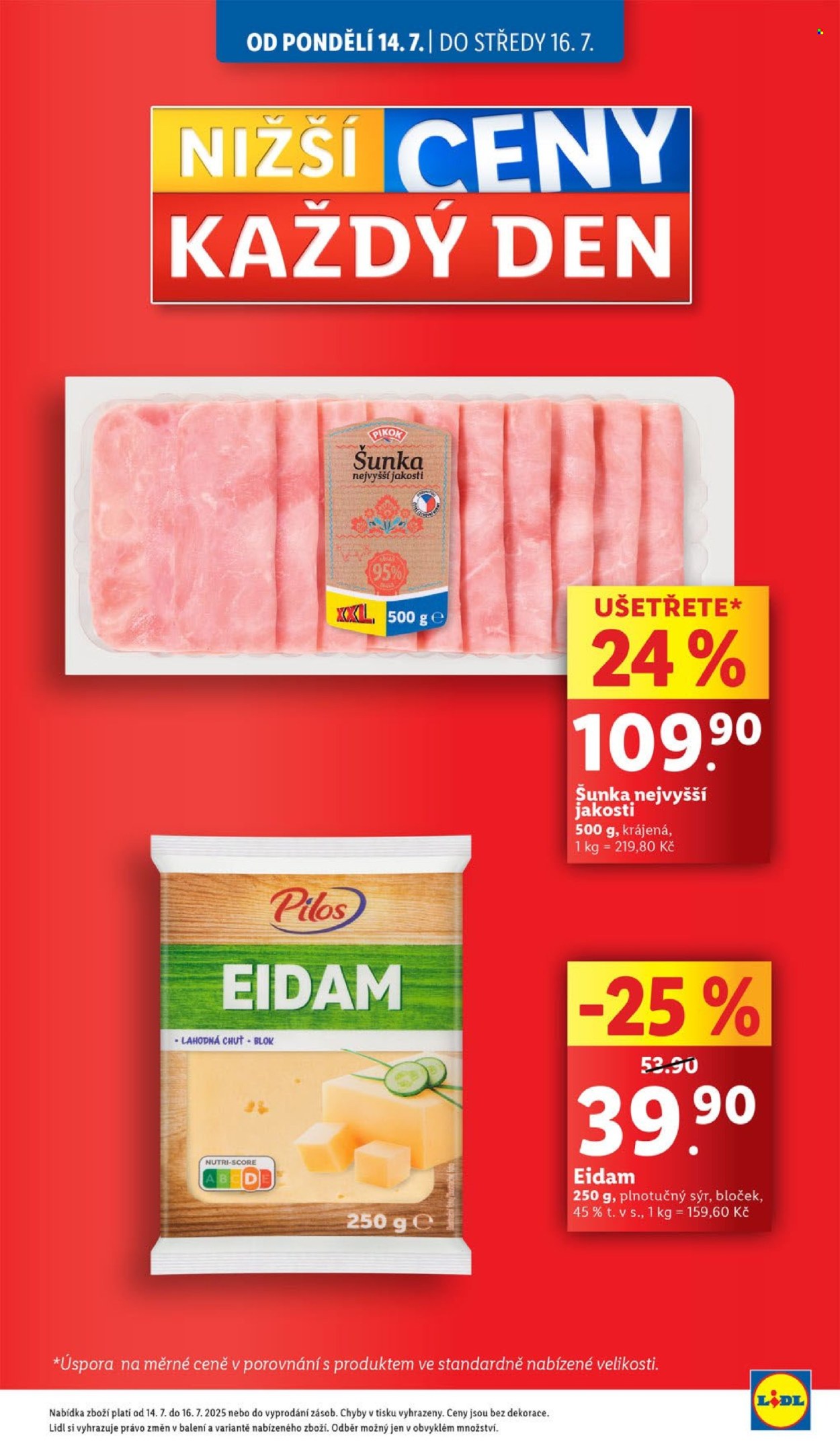 Leták Lidl - 14.7.2025 - 20.7.2025. Strana 5