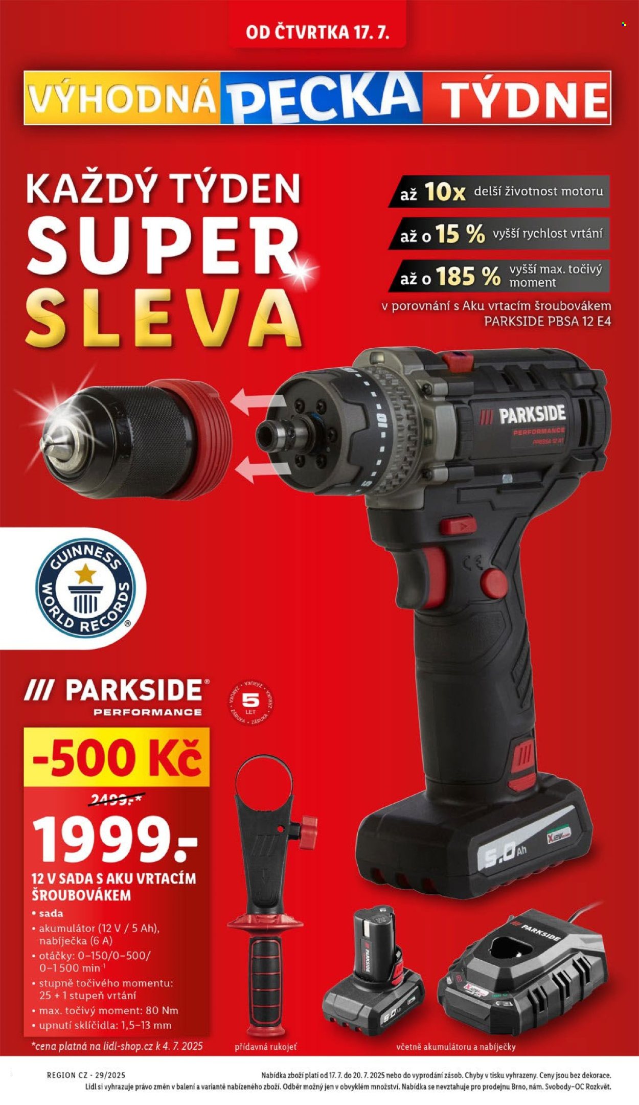 Leták Lidl - 17.7.2025 - 20.7.2025. Strana 6