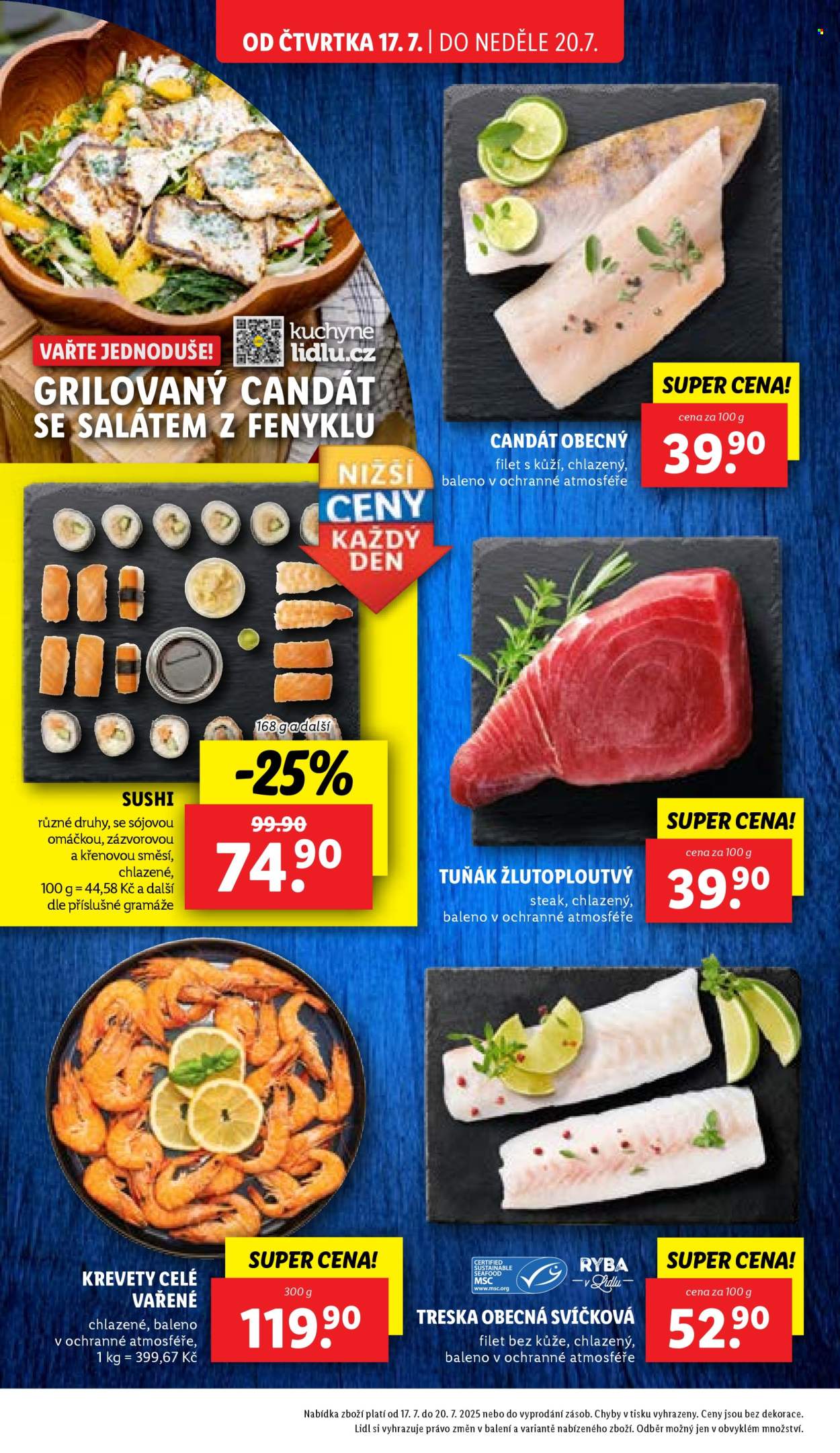 Leták Lidl - 17.7.2025 - 20.7.2025. Strana 12