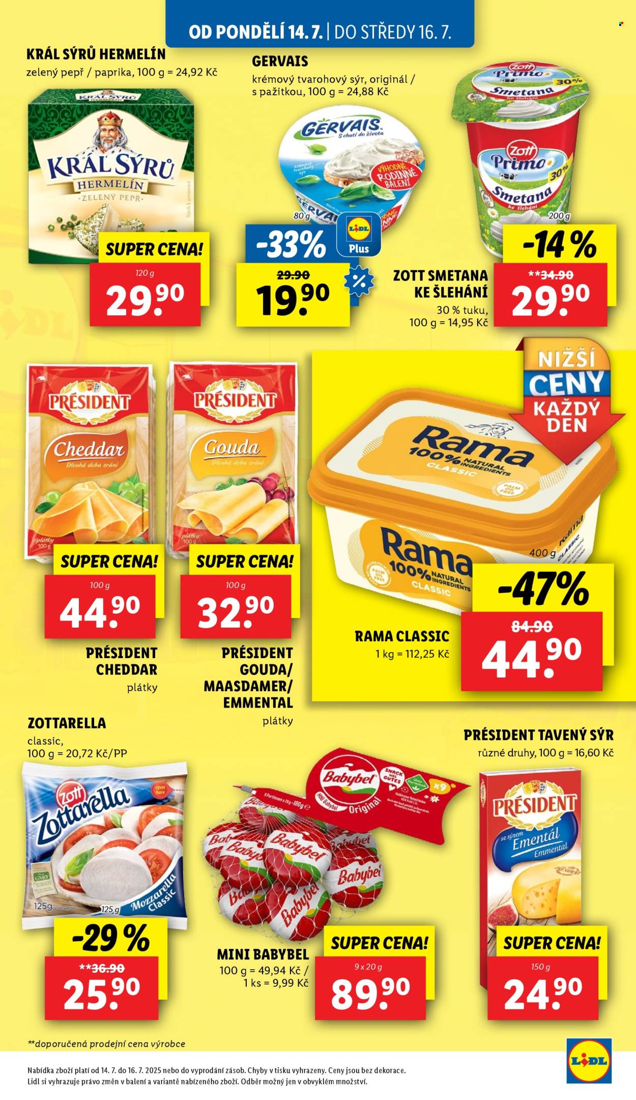 Leták Lidl - 14.7.2025 - 20.7.2025. Strana 15