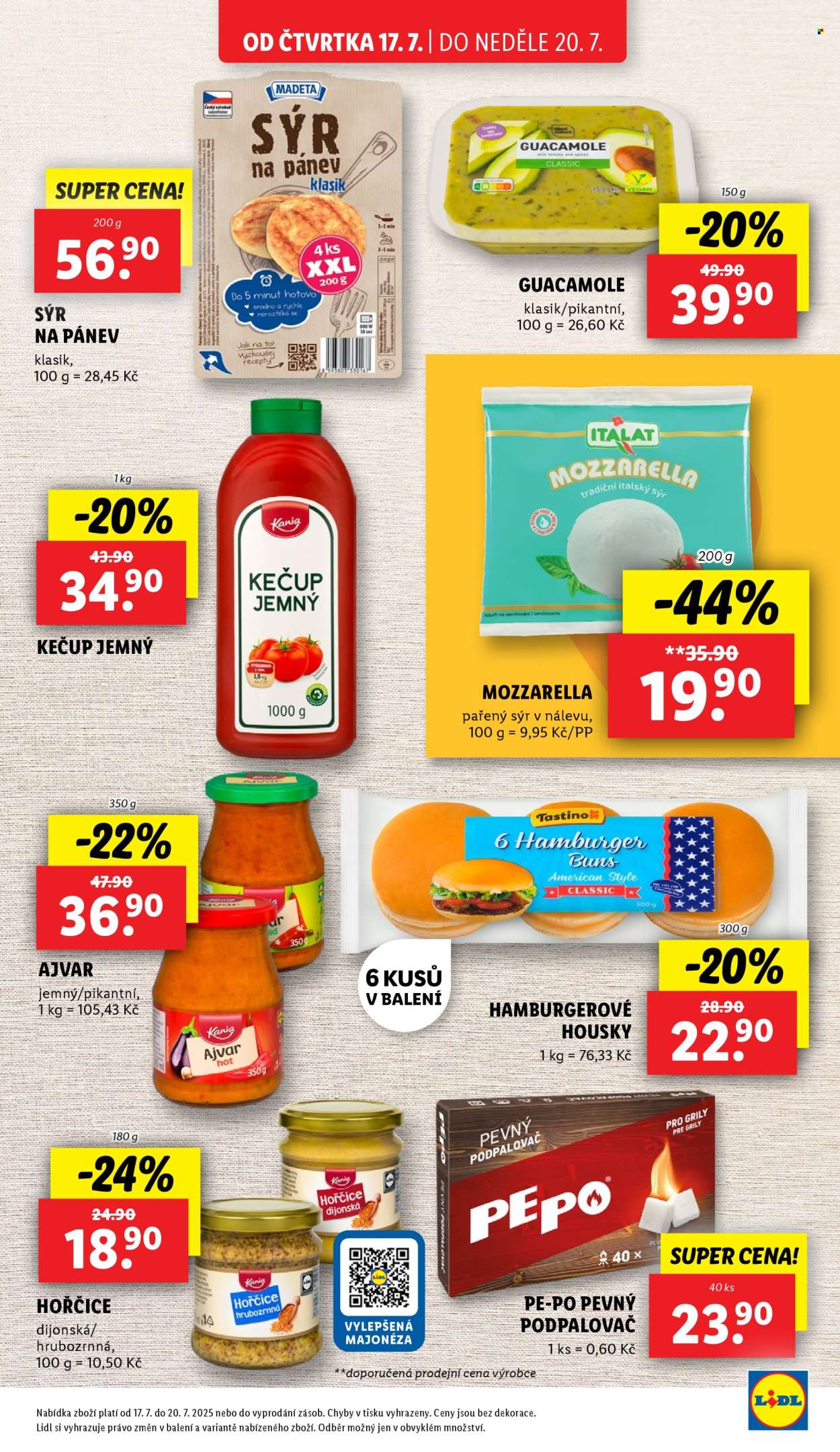 Leták Lidl - 17.7.2025 - 20.7.2025. Strana 17
