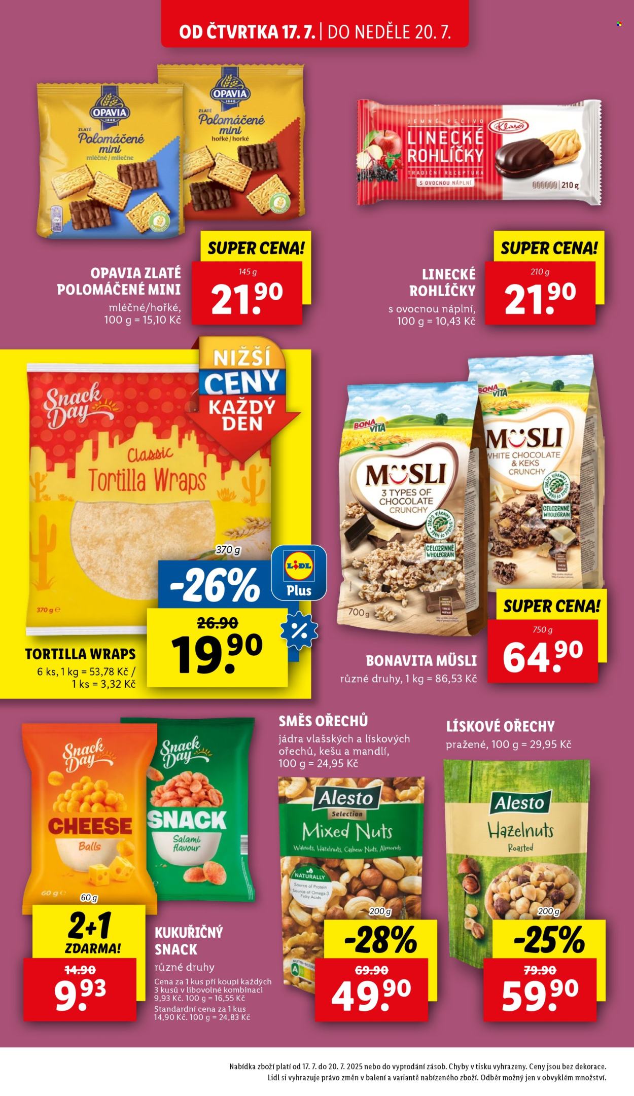 Leták Lidl - 17.7.2025 - 20.7.2025. Strana 22