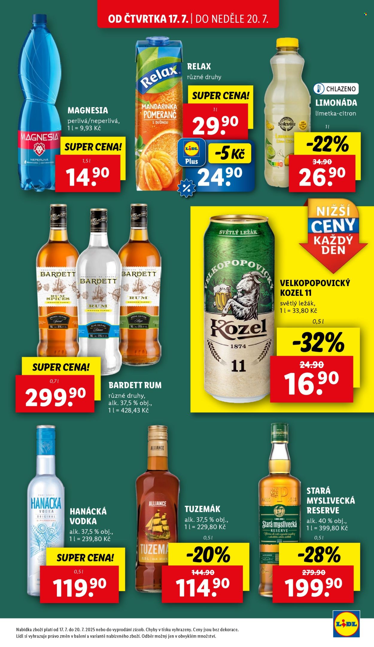 Leták Lidl - 17.7.2025 - 20.7.2025. Strana 23