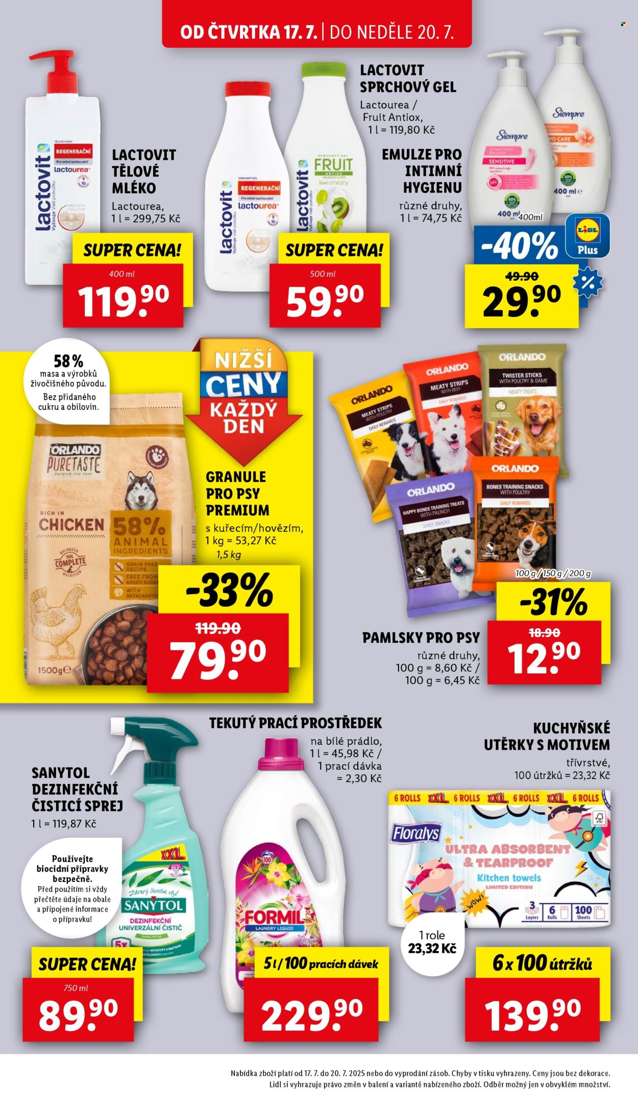 Leták Lidl - 17.7.2025 - 20.7.2025. Strana 26