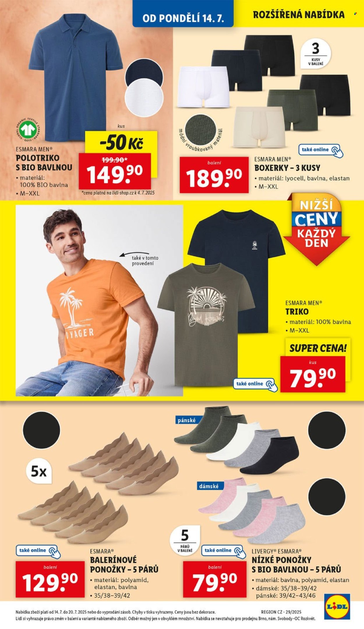 Leták Lidl - 14.7.2025 - 20.7.2025. Strana 5
