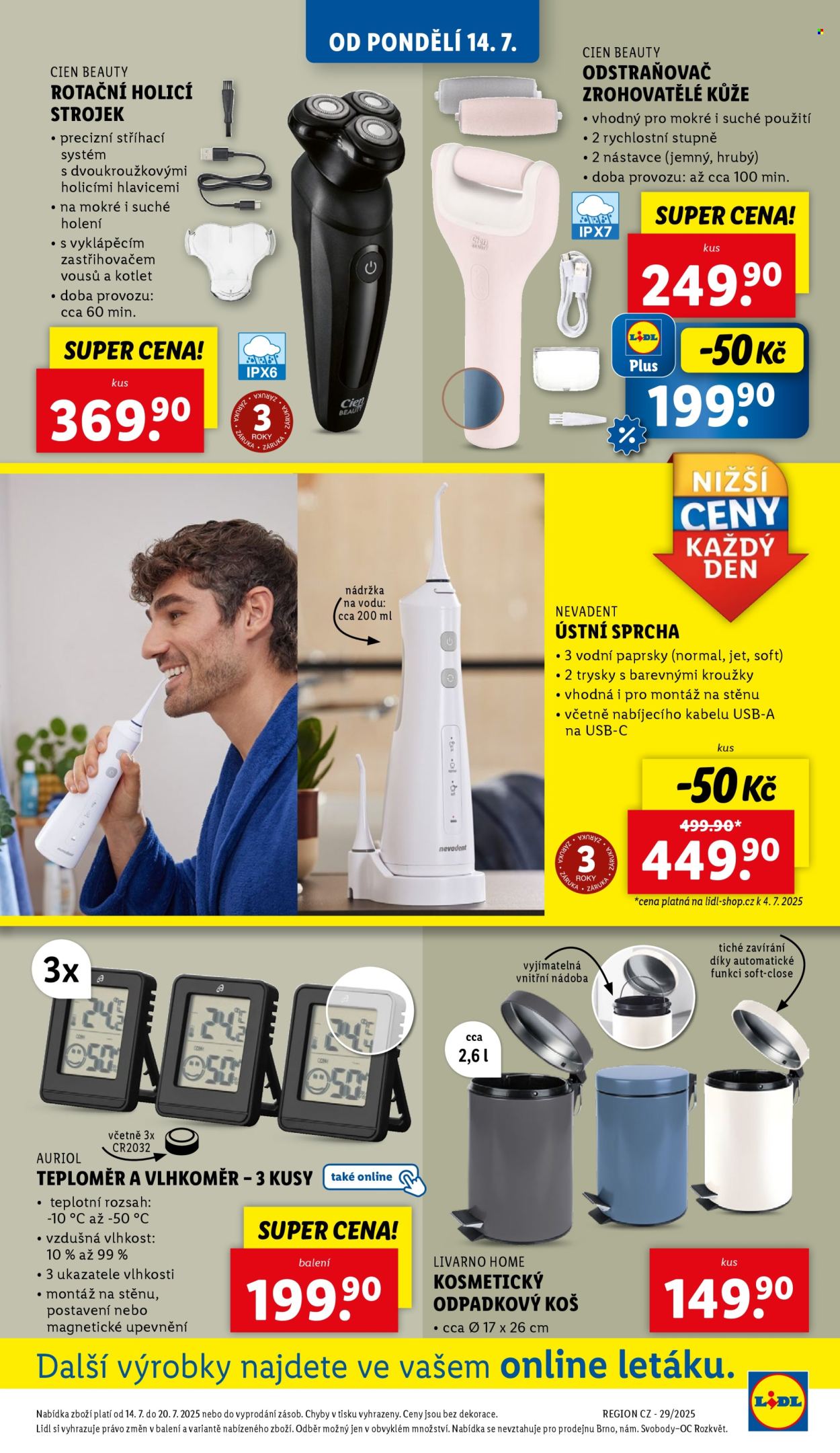 Leták Lidl - 14.7.2025 - 20.7.2025. Strana 7