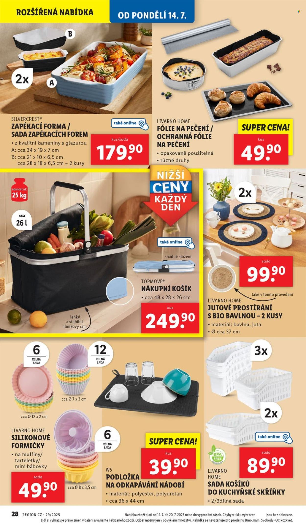 Leták Lidl - 14.7.2025 - 20.7.2025. Strana 9