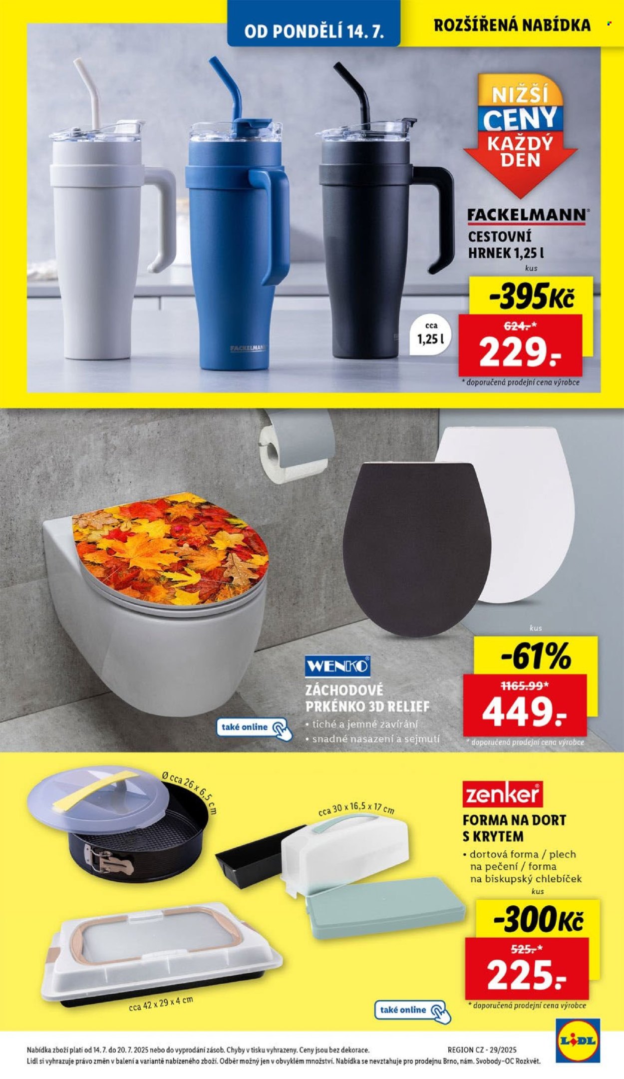 Leták Lidl - 14.7.2025 - 20.7.2025. Strana 13