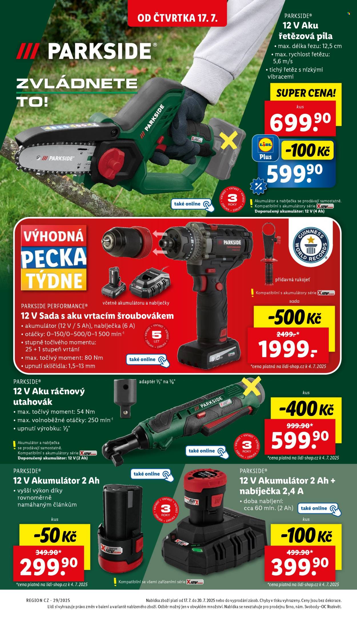 Leták Lidl - 14.7.2025 - 20.7.2025. Strana 26