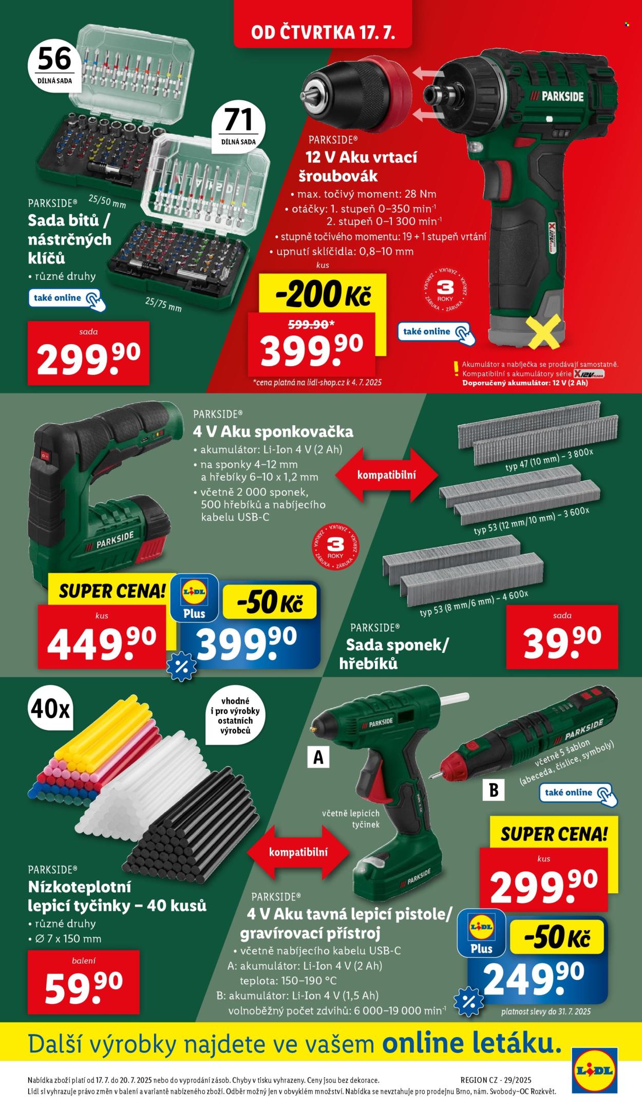 Leták Lidl - 14.7.2025 - 20.7.2025. Strana 27