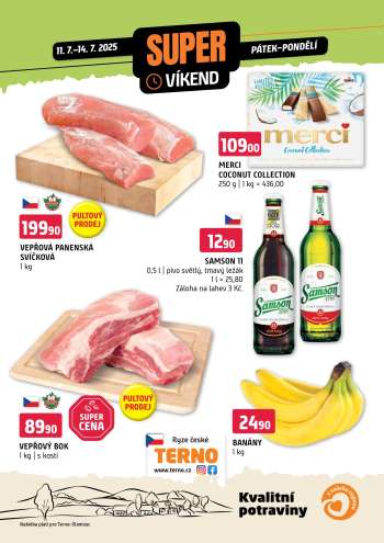 Leták coop TERNO - 11.7.2025 - 14.7.2025.