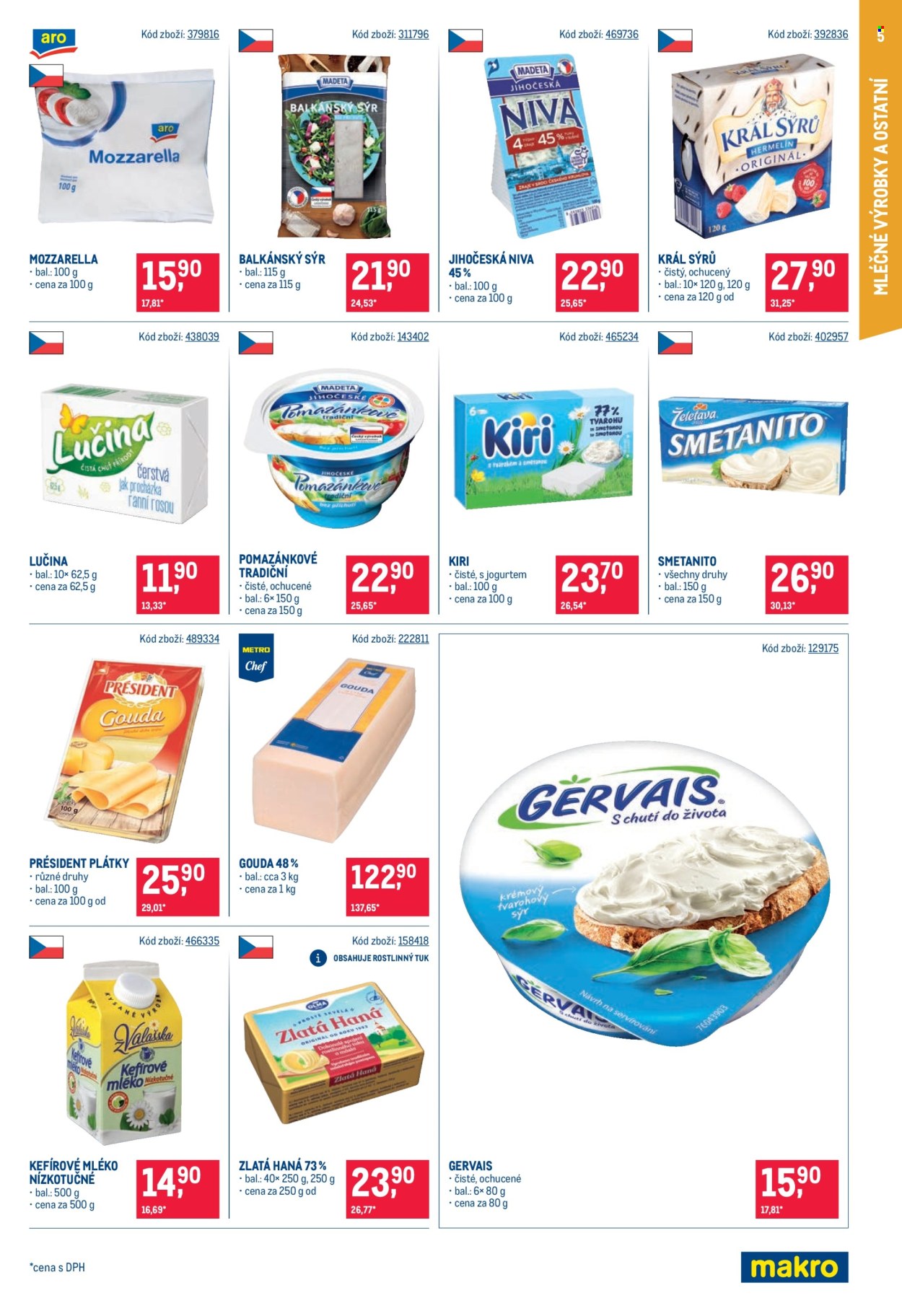 Leták MAKRO - 16.7.2025 - 29.7.2025. Strana 5