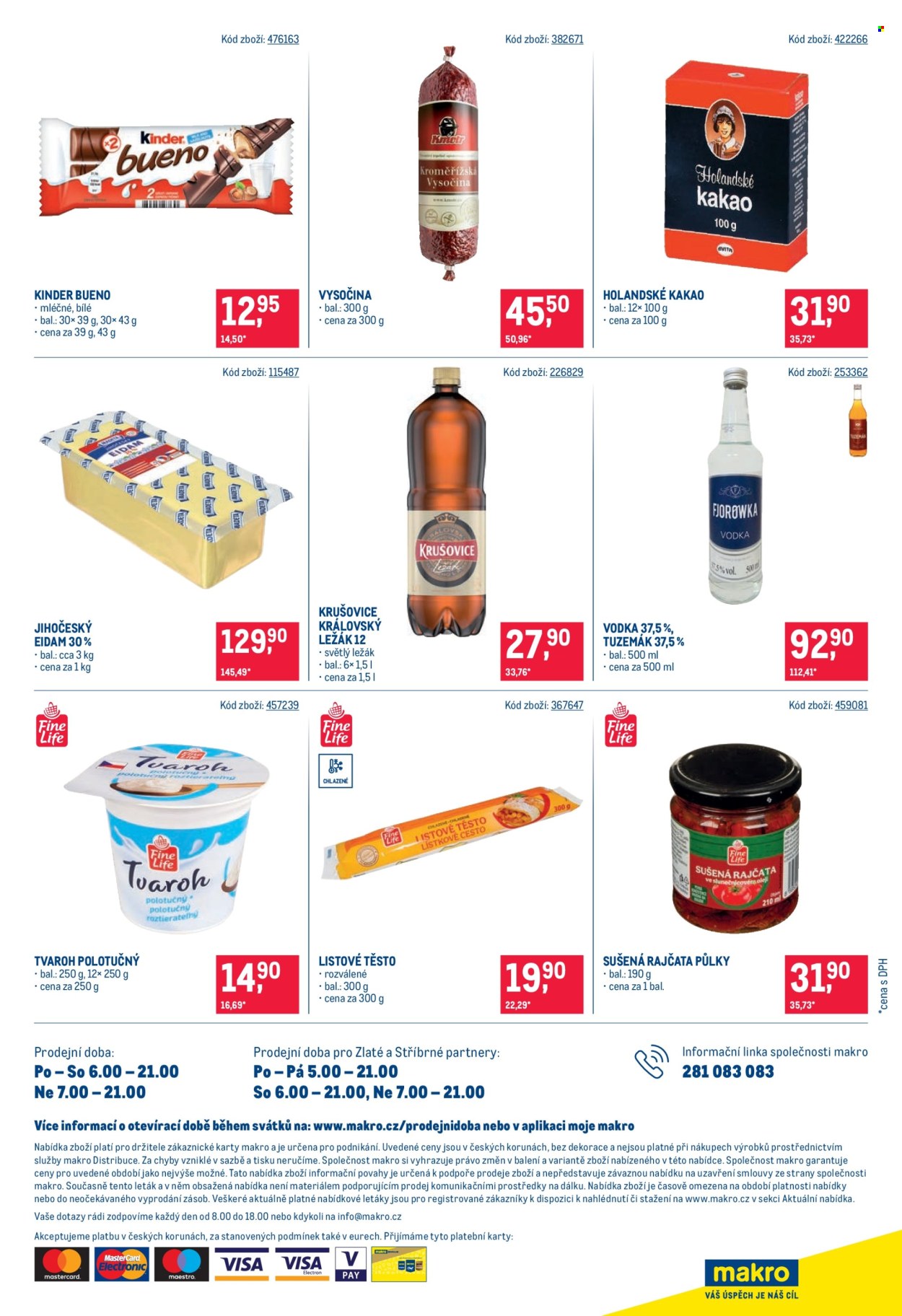 Leták MAKRO - 16.7.2025 - 29.7.2025. Strana 16