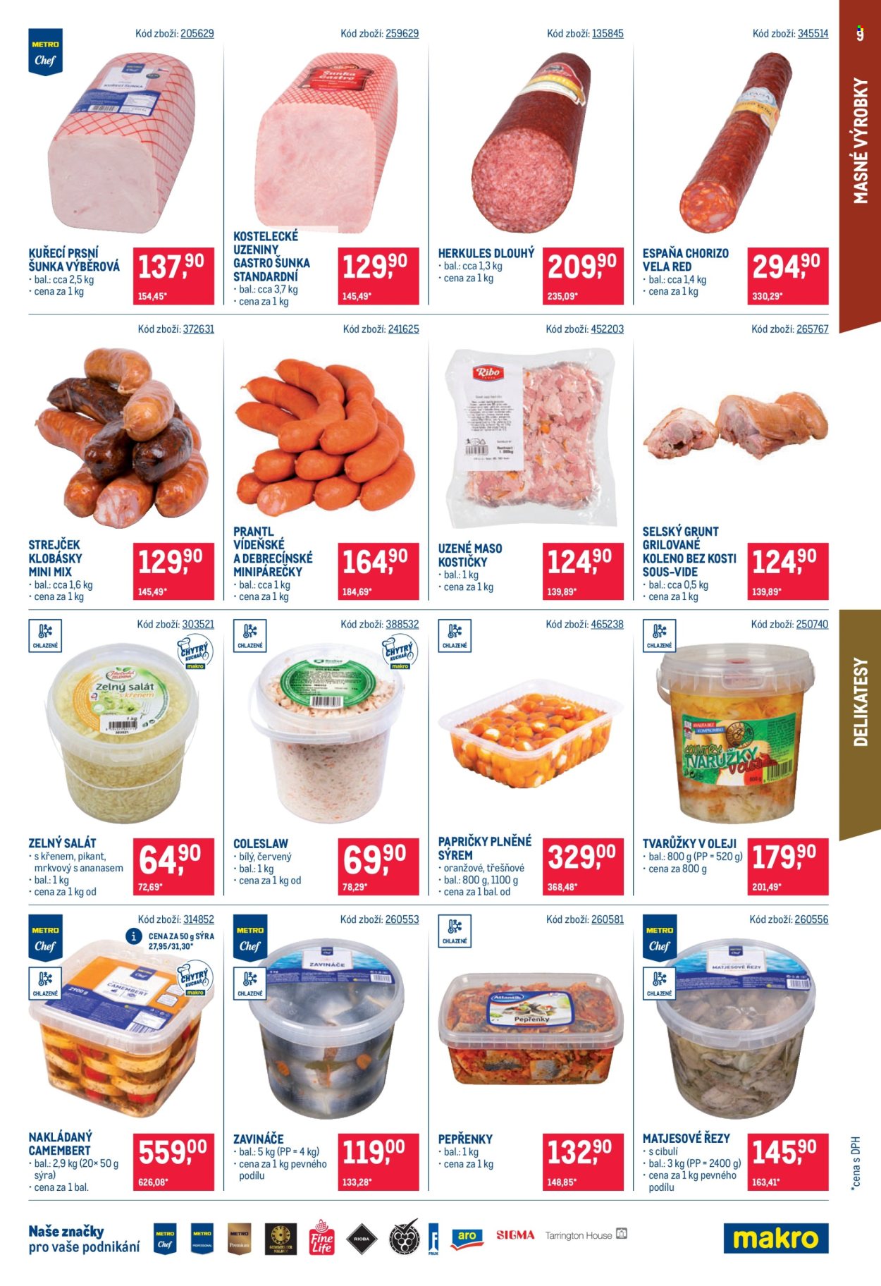 Leták MAKRO - 16.7.2025 - 29.7.2025. Strana 9