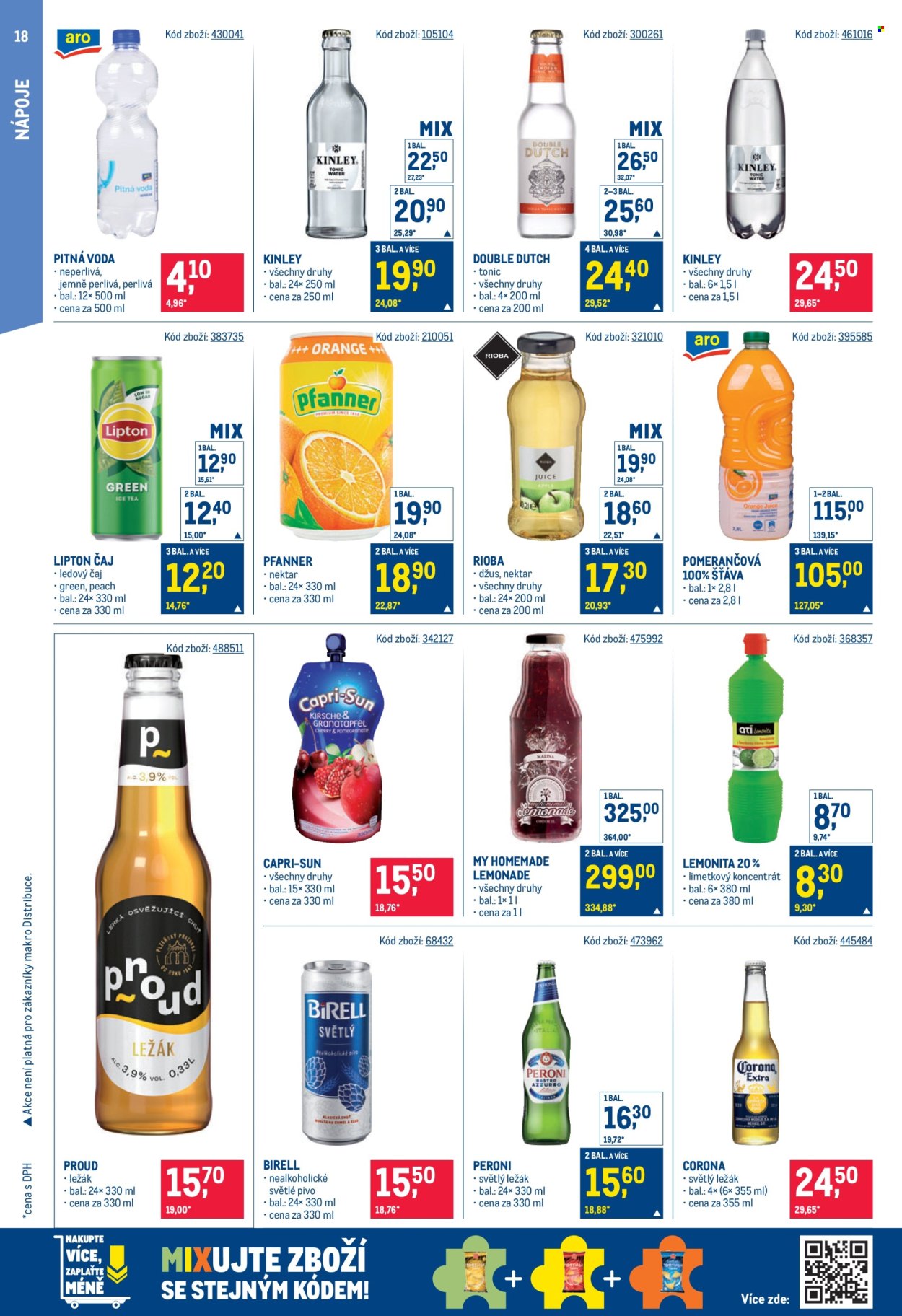 Leták MAKRO - 16.7.2025 - 29.7.2025. Strana 18