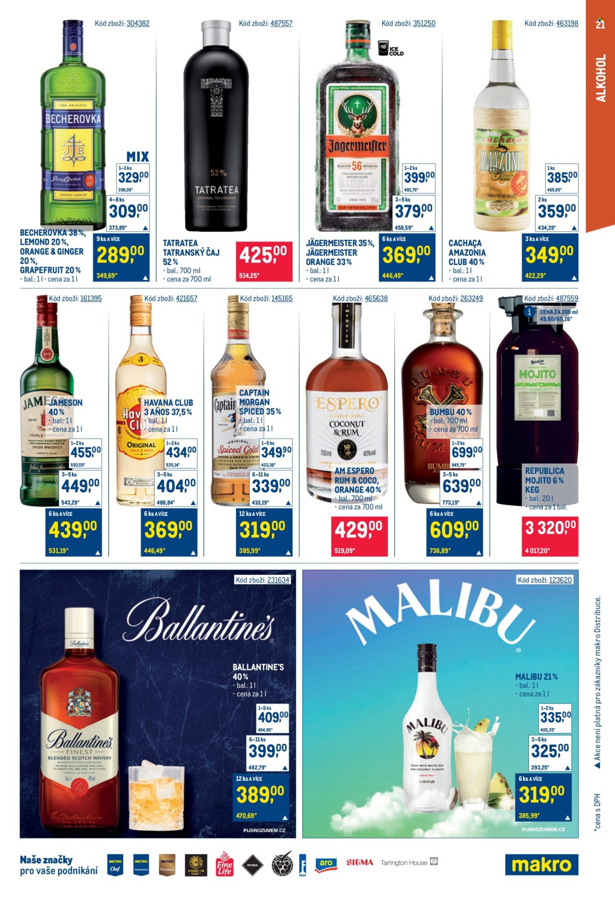 Leták MAKRO - 16.7.2025 - 29.7.2025. Strana 21