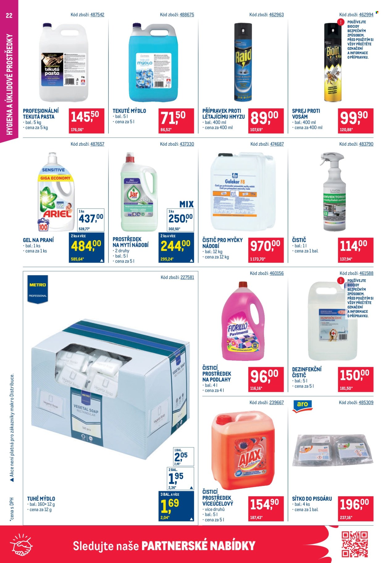 Leták MAKRO - 16.7.2025 - 29.7.2025. Strana 22