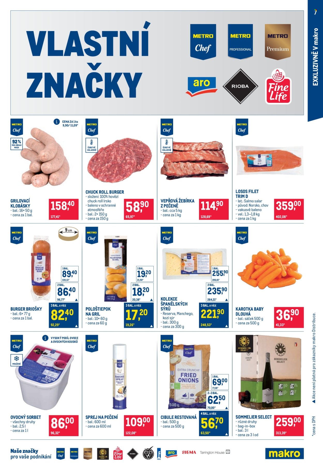 Leták MAKRO - 16.7.2025 - 29.7.2025. Strana 7