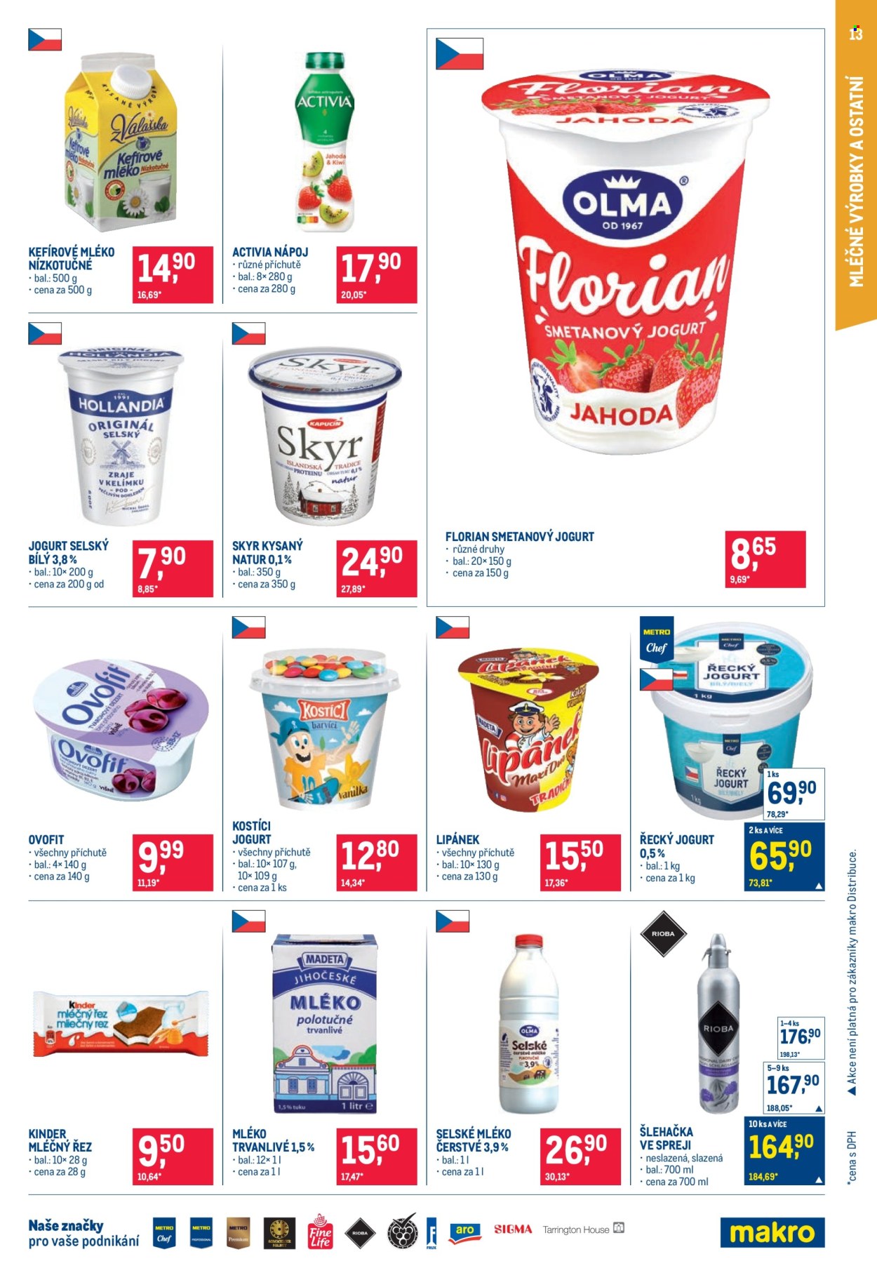 Leták MAKRO - 16.7.2025 - 29.7.2025. Strana 13