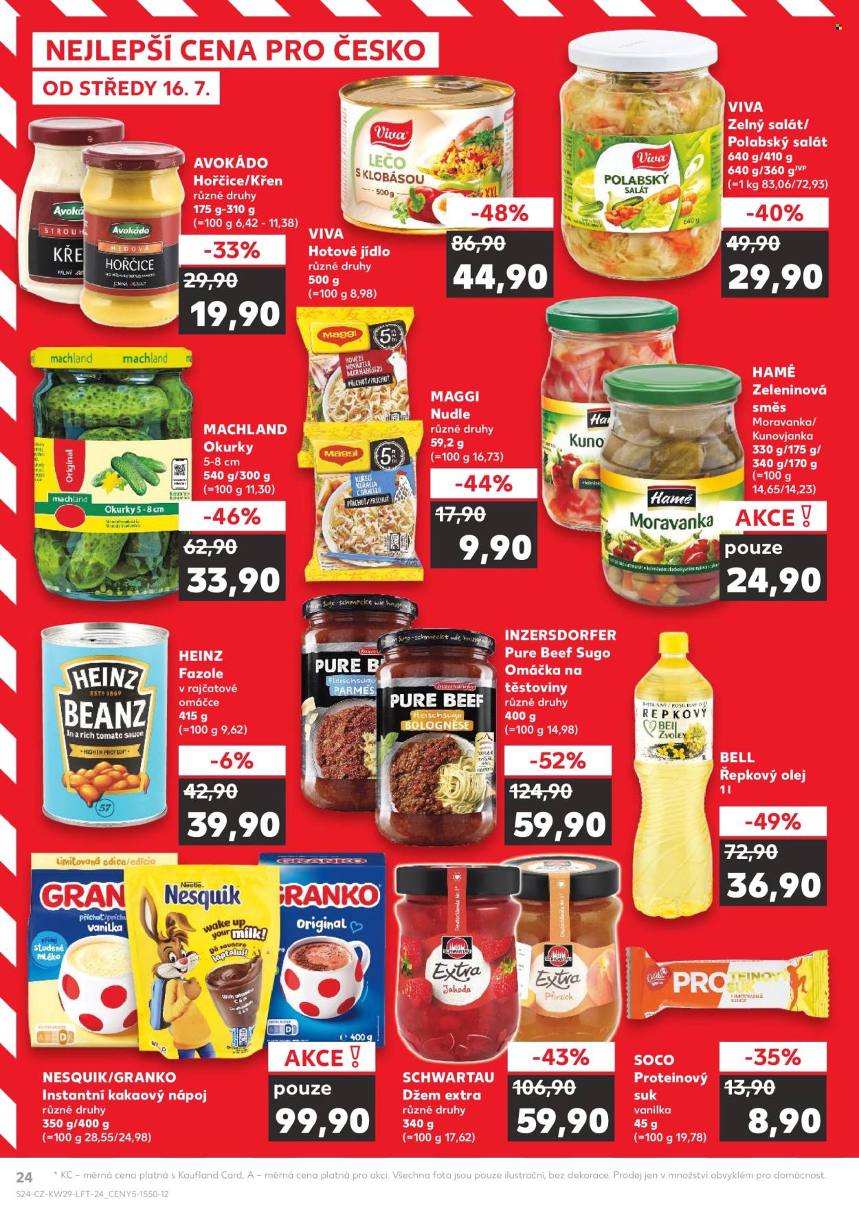 Leták Kaufland - 16.7.2025 - 22.7.2025. Strana 24