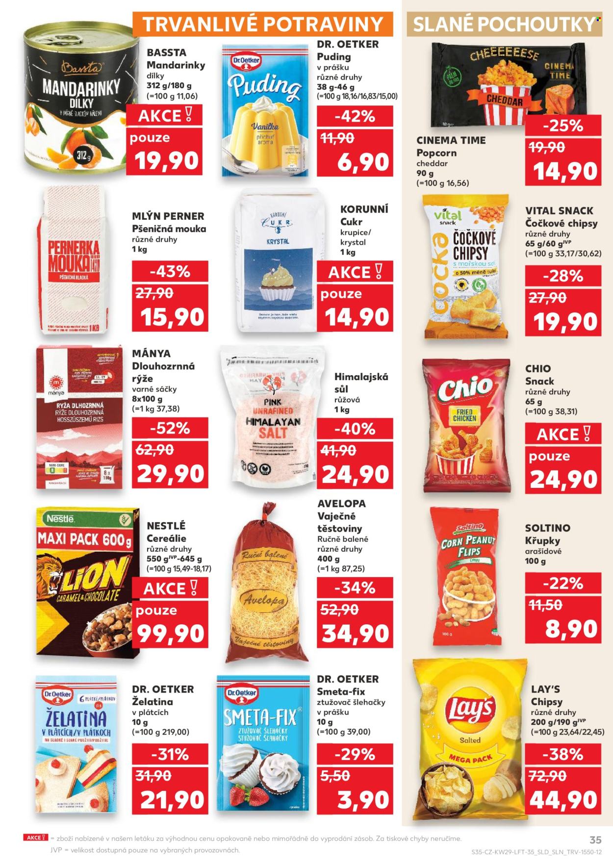 Leták Kaufland - 16.7.2025 - 22.7.2025. Strana 35