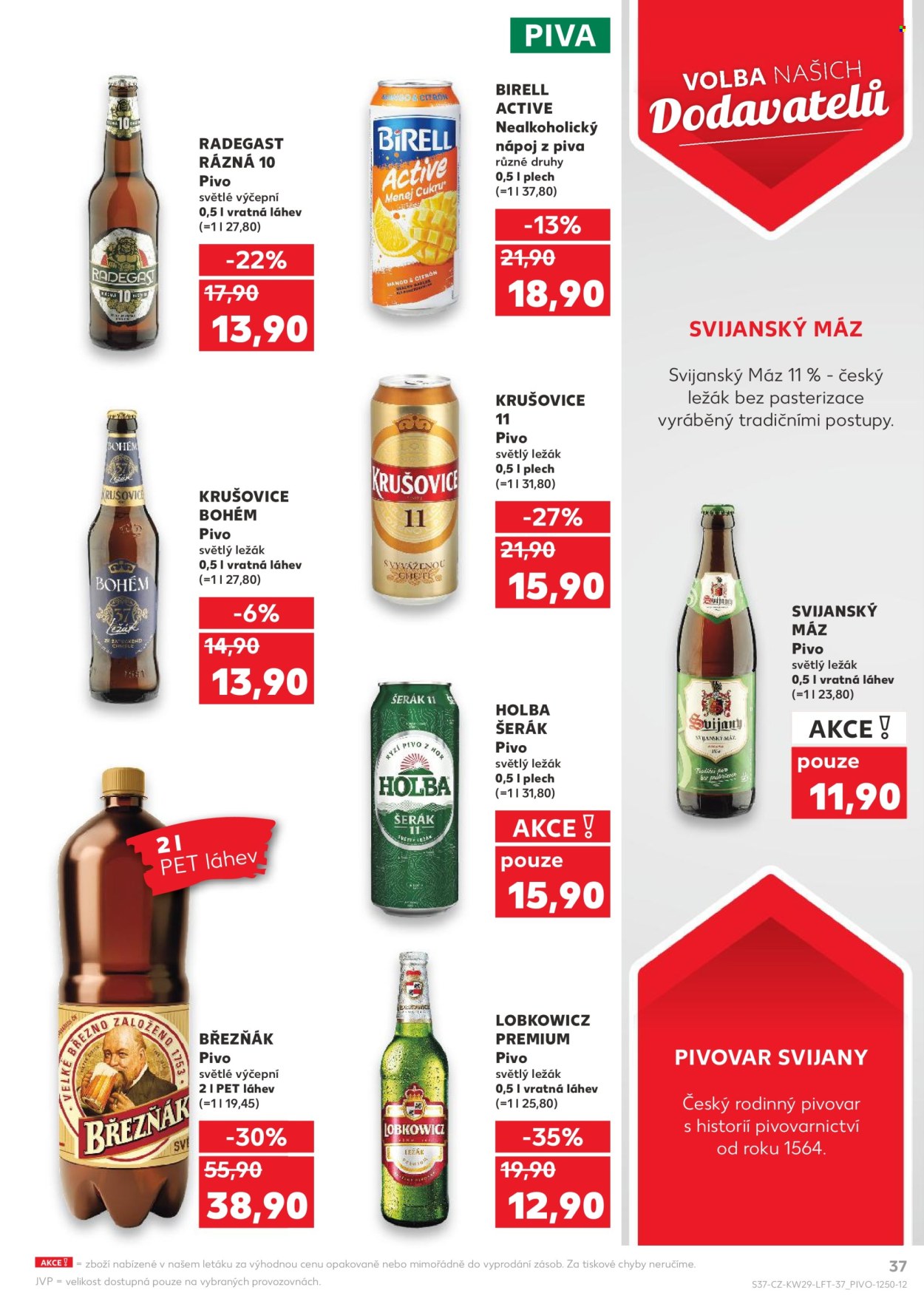 Leták Kaufland - 16.7.2025 - 22.7.2025. Strana 37