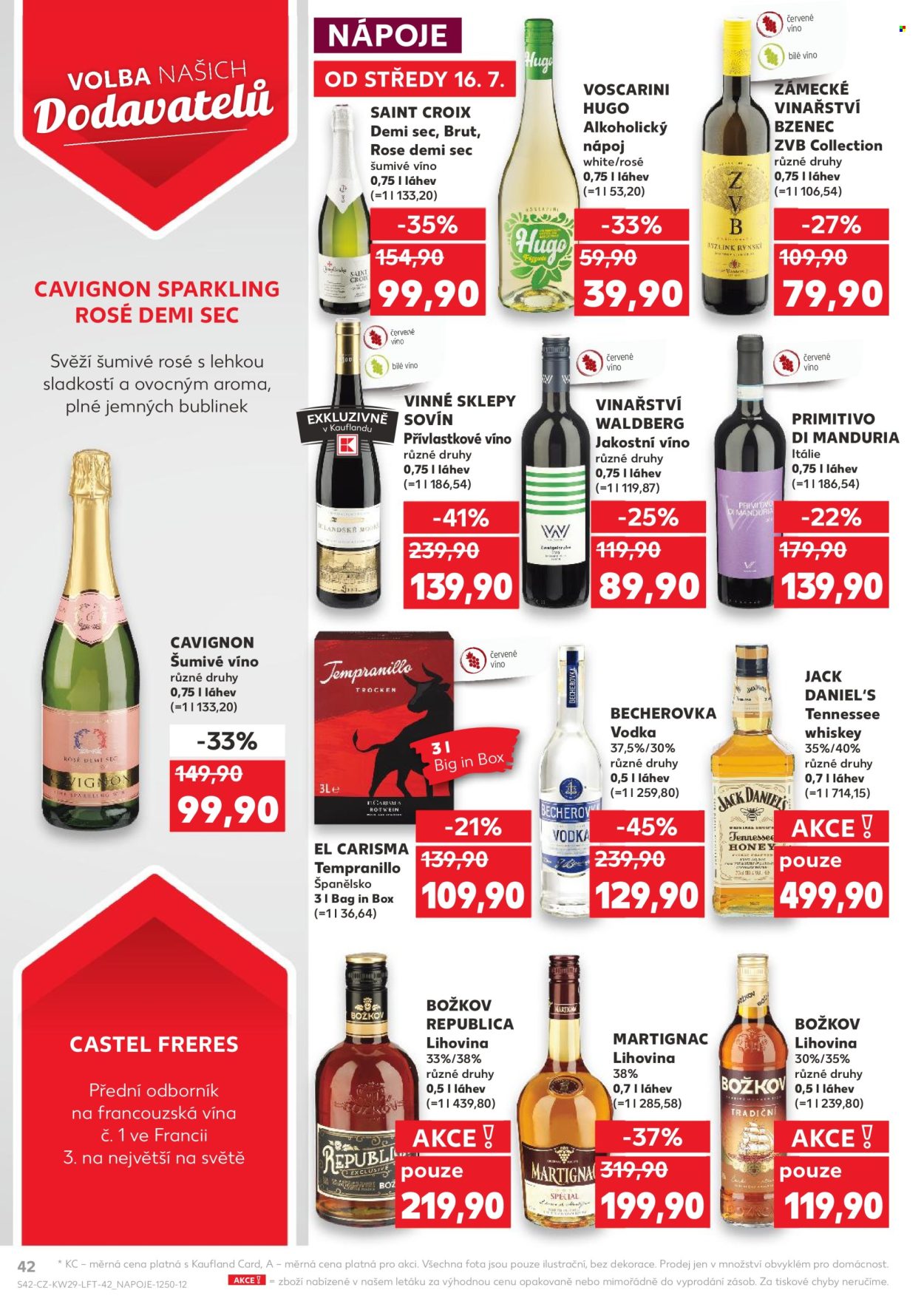 Leták Kaufland - 16.7.2025 - 22.7.2025. Strana 42