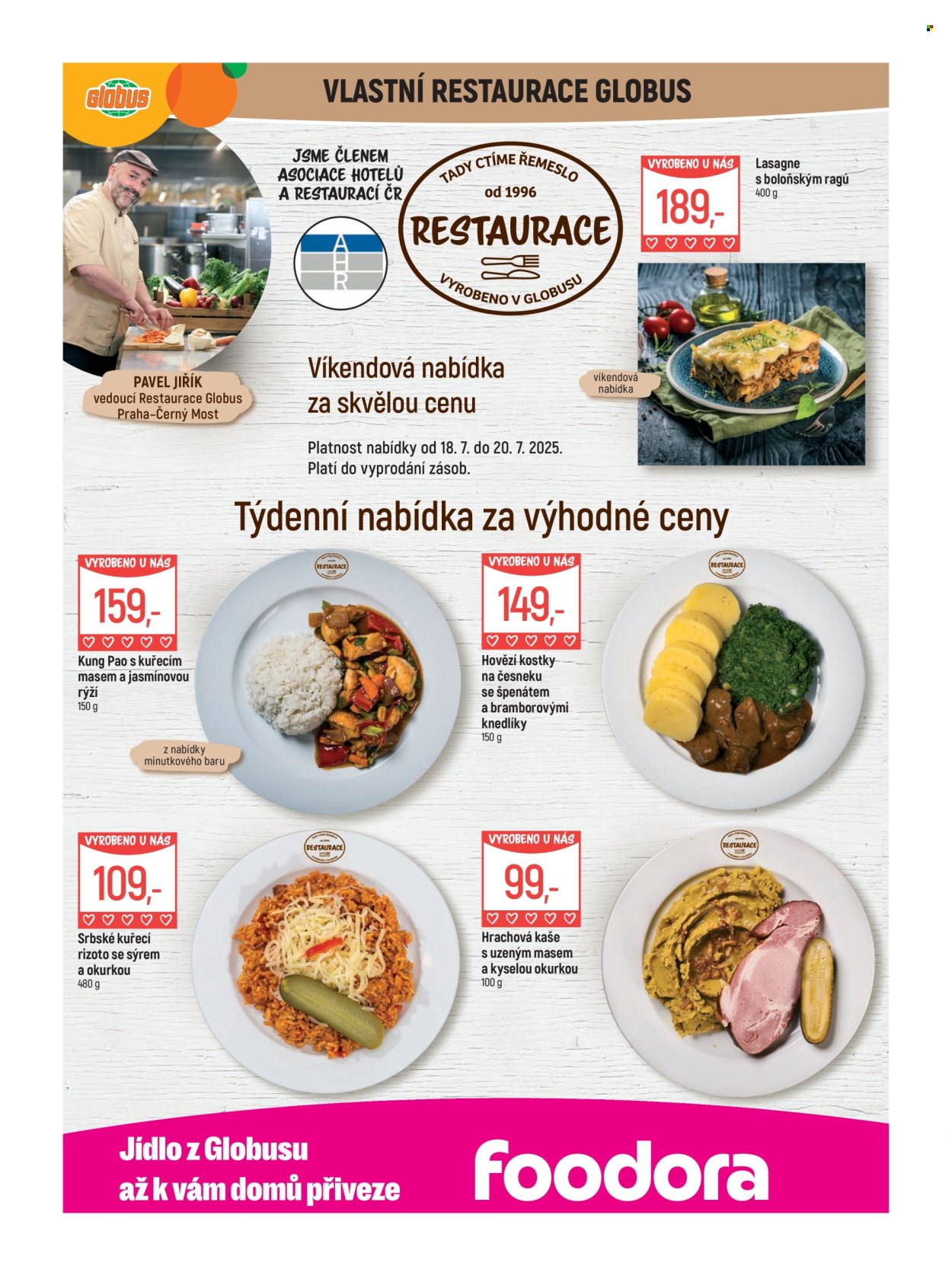 Leták Globus - 16.7.2025 - 22.7.2025. Strana 9