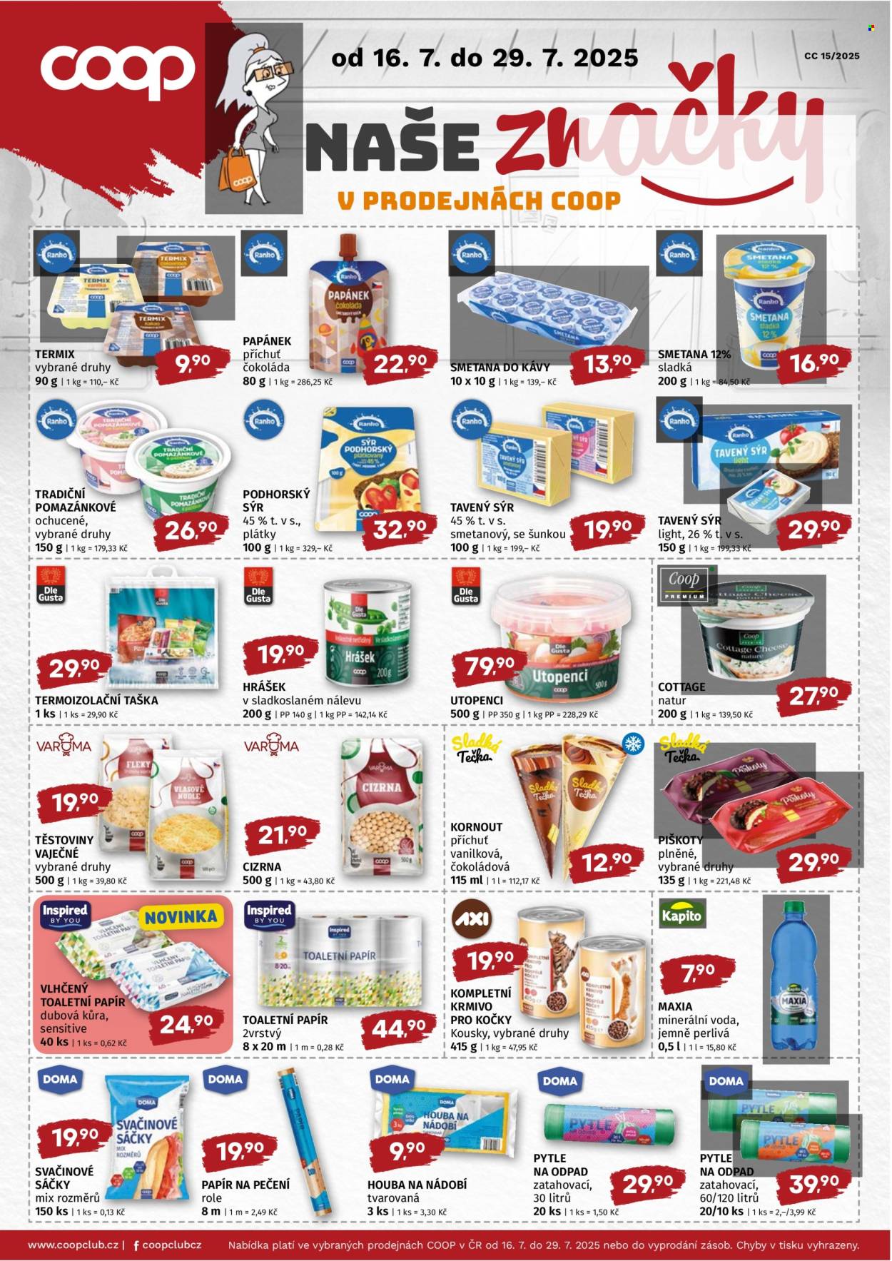 Leták coop TERNO - 16.7.2025 - 29.7.2025. Strana 2