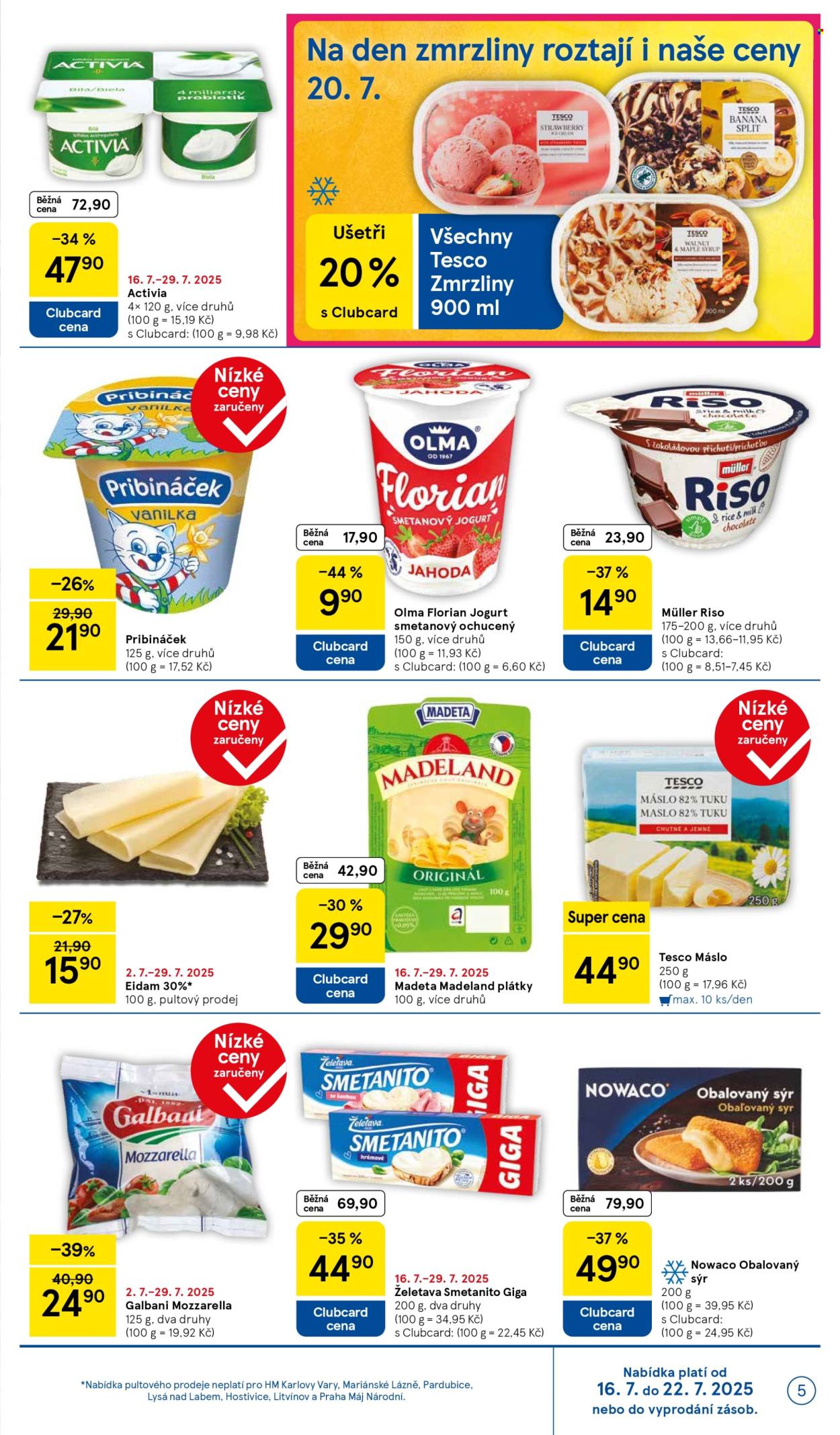 Leták TESCO - 16.7.2025 - 22.7.2025. Strana 5