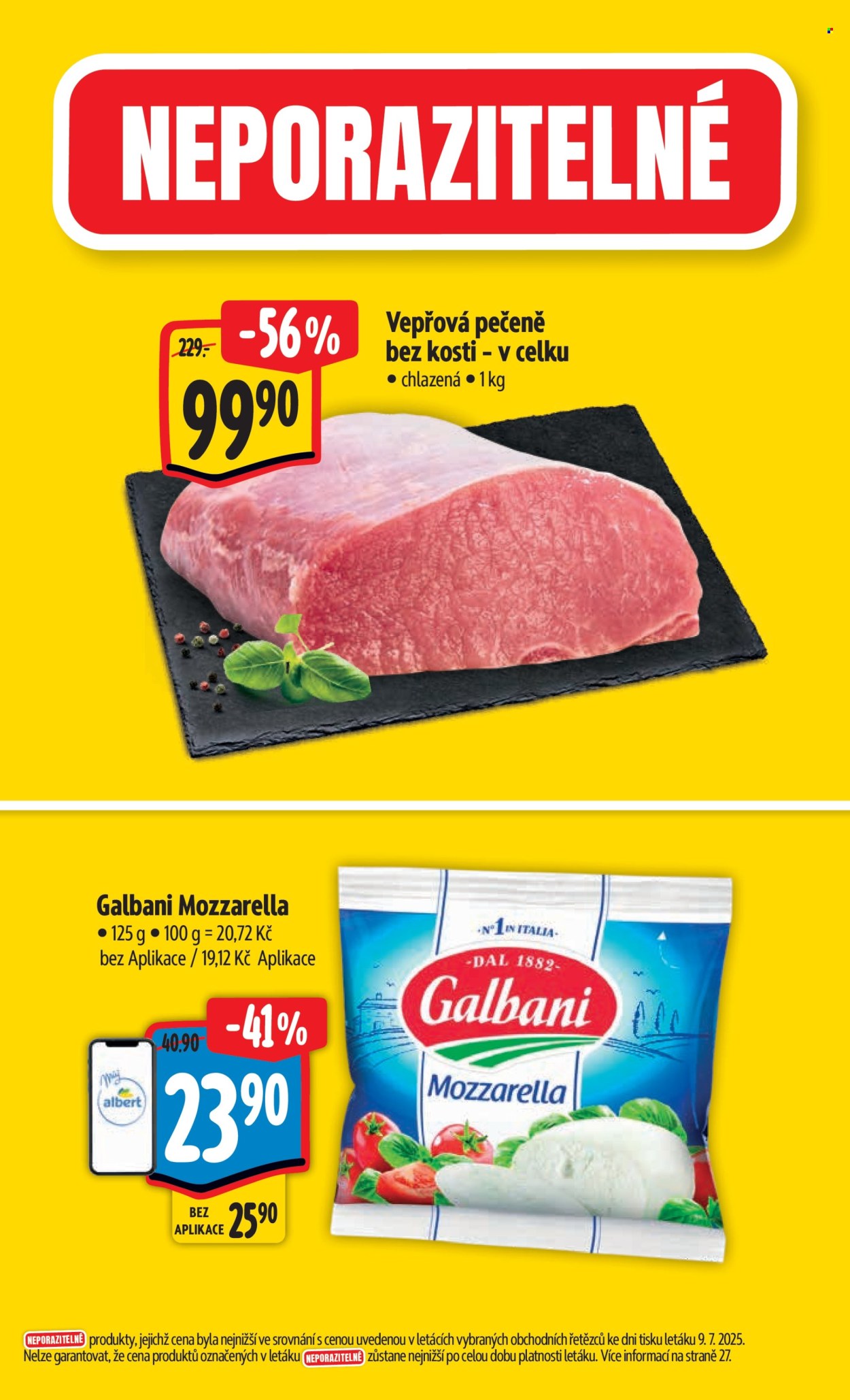 Leták Albert Hypermarket - 16.7.2025 - 22.7.2025. Strana 2